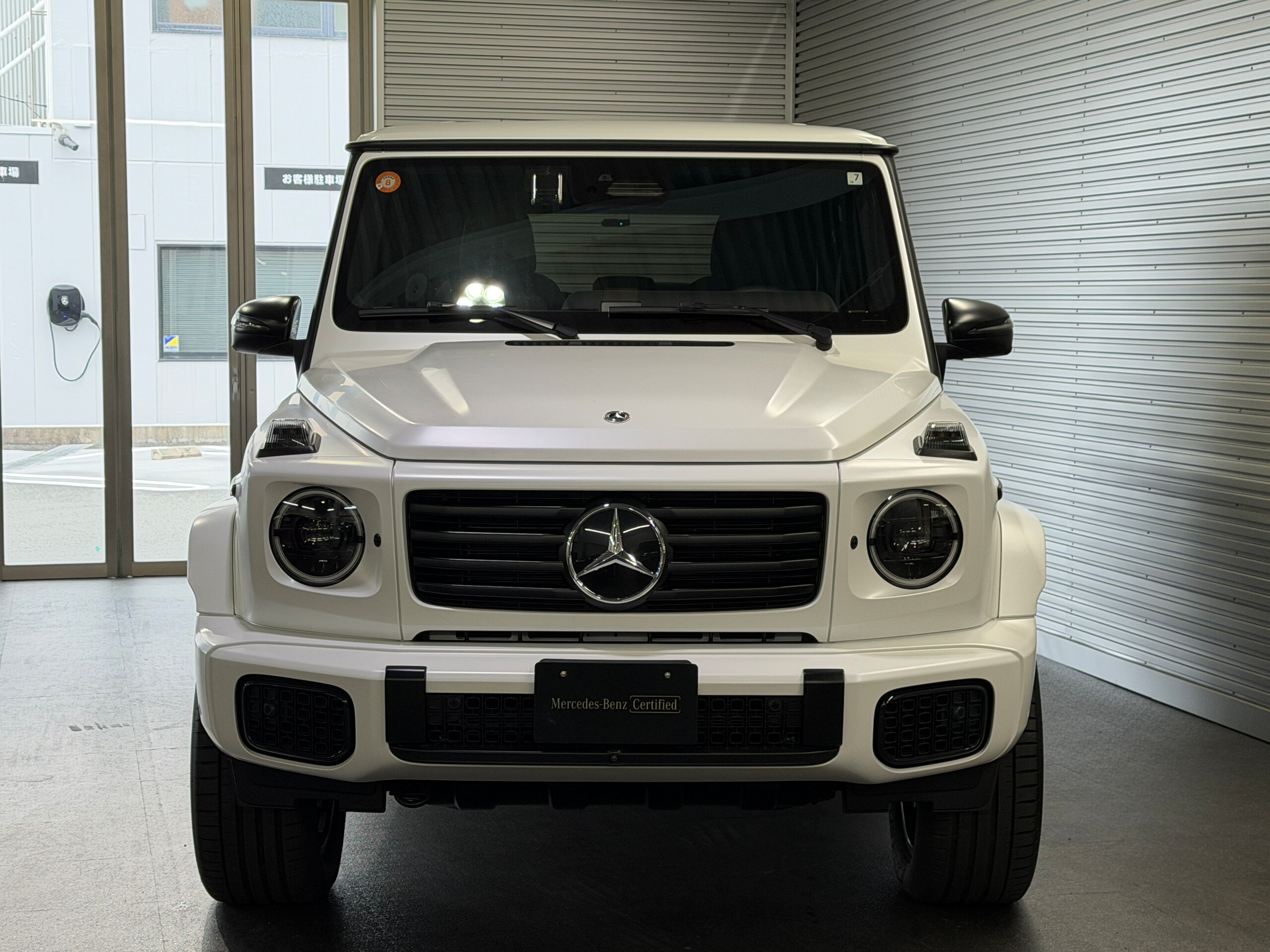 2025 Mercedes-Benz G-Class - メルセデス・ベンツ Gクラス G580 ウィズ EQ テクノロジー エディション1 4WD 左ハンドル ガラスS/R オパリスホワイトマグノ ブルメスタサウンド ステアリングヒーター Fメモリー付パワーシート&ヒーター&ベンチレーター&リラクゼーション&ダイナミックシート ナイトPKG ドラレコ