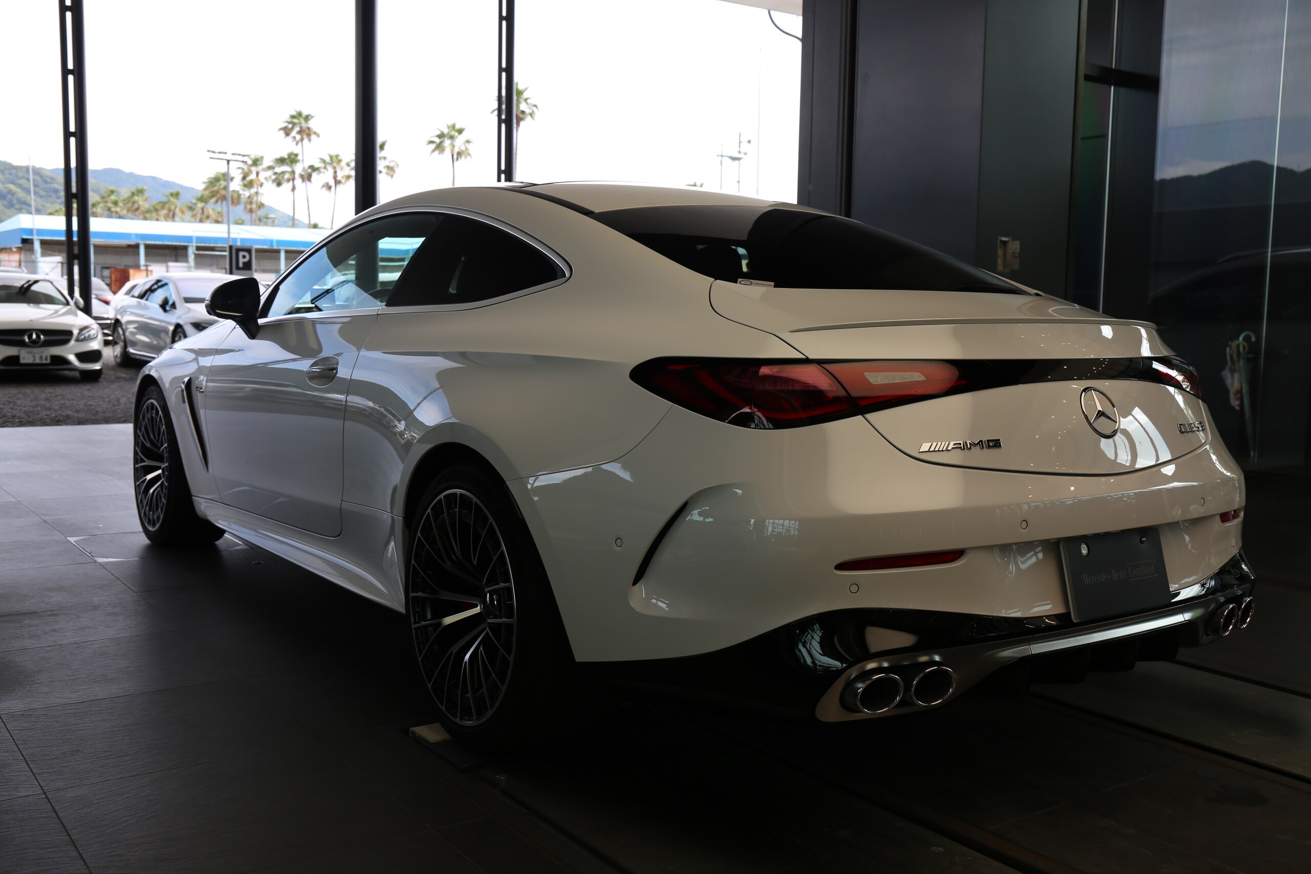 2024 Mercedes-AMG CLECoupe - メルセデスＡＭＧ CLEクーペ 53 4マチックプラス (ISG搭載モデル) 4WD MP202401 認定中古車2年保証/レザーエクスクルーシブPKG/AMGダイナミックPKG/スライディングルーフ/ヘッドアップディスプレイ/ブルメスターサウンド/シートヒーター/ベンチレーター/ドライブレコーダー/ワイヤレスチャージ