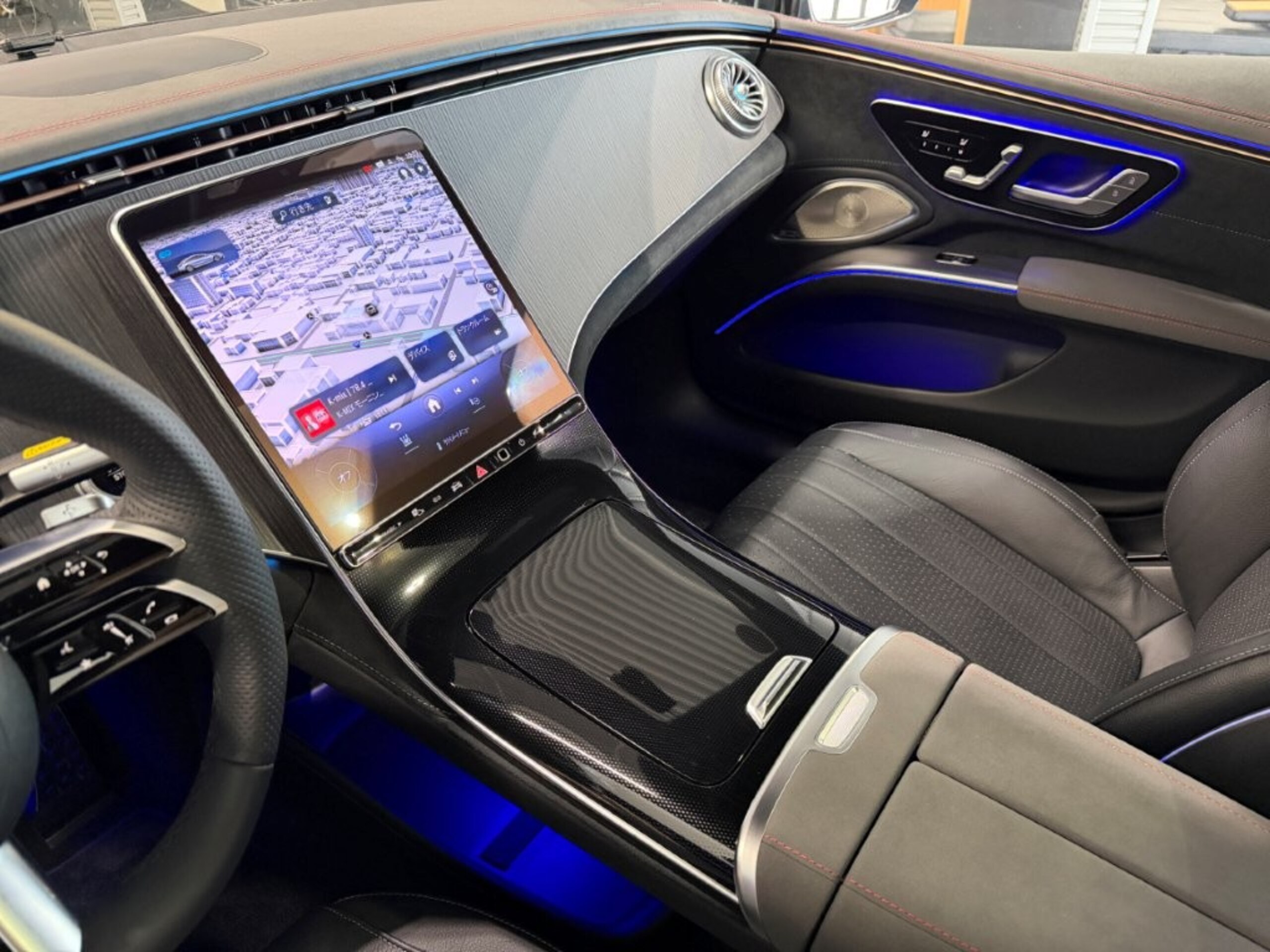2024 Mercedes-Benz EQS - メルセデス・ベンツ EQS 450プラス AMGラインパッケージ MP202301 左ハンドル リアコンフォートPKG パノラミックS/R ブルメスタサウンド ヘッドアップディスプレイ Fメモリー付パワーシート FRベンチレーター&ヒーター パワーゲート/フットオープナー ワイヤレスチャージ