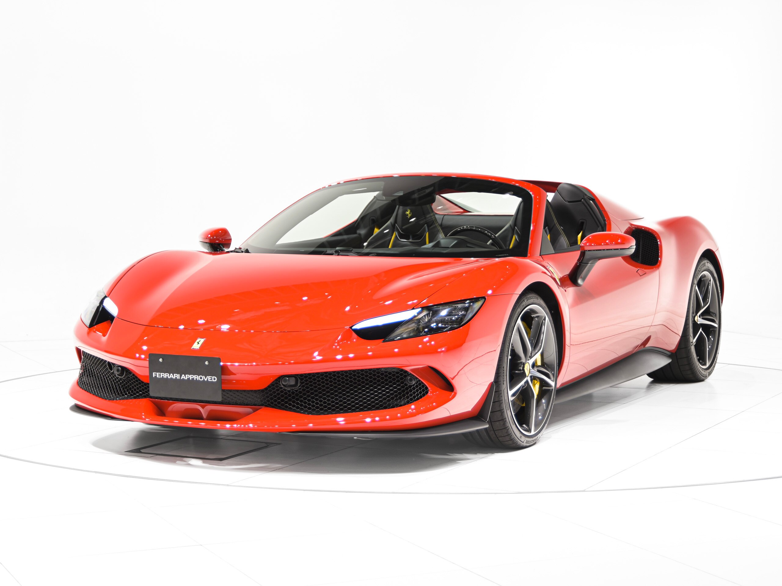 2025 Ferrari 296GTS - フェラーリ 296GTS F1 DCT LED付カーボンファイバー製ステアリングホイール 20inch ダイヤモンドカット・鍛造ホイール ベンチレーテッド・フル電動シート サスペンションリフター カーボンファイバー製ダッシュボード