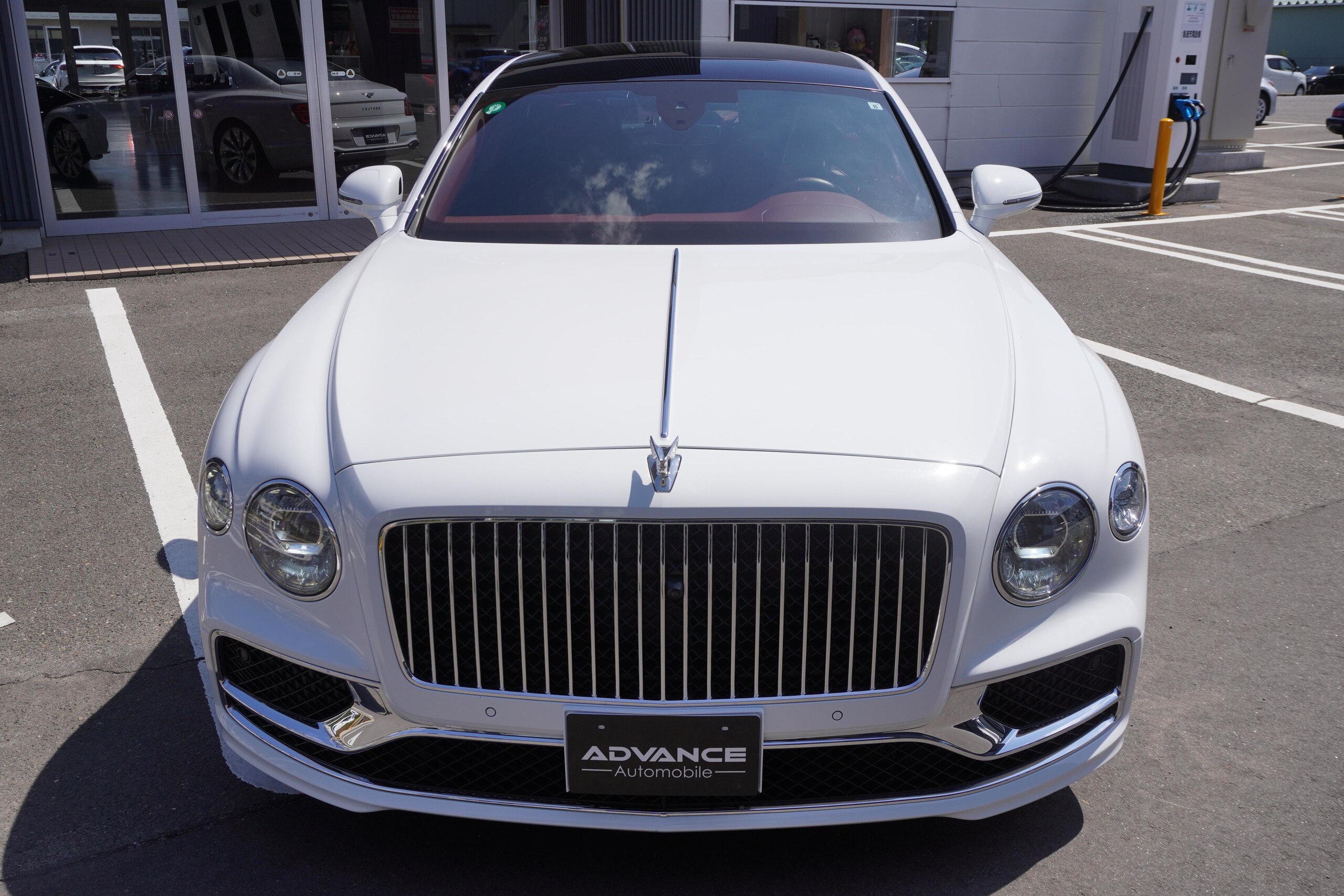 2021 Bentley Flying Spur - ベントレー フライングスパー 6.0 4WD マリナードライビングスペック OPペイント(アークティカホワイト) ムードライティングスペック フライングBラジエターマスコット 22インチポリッシュホイール ローディングディスプレイ