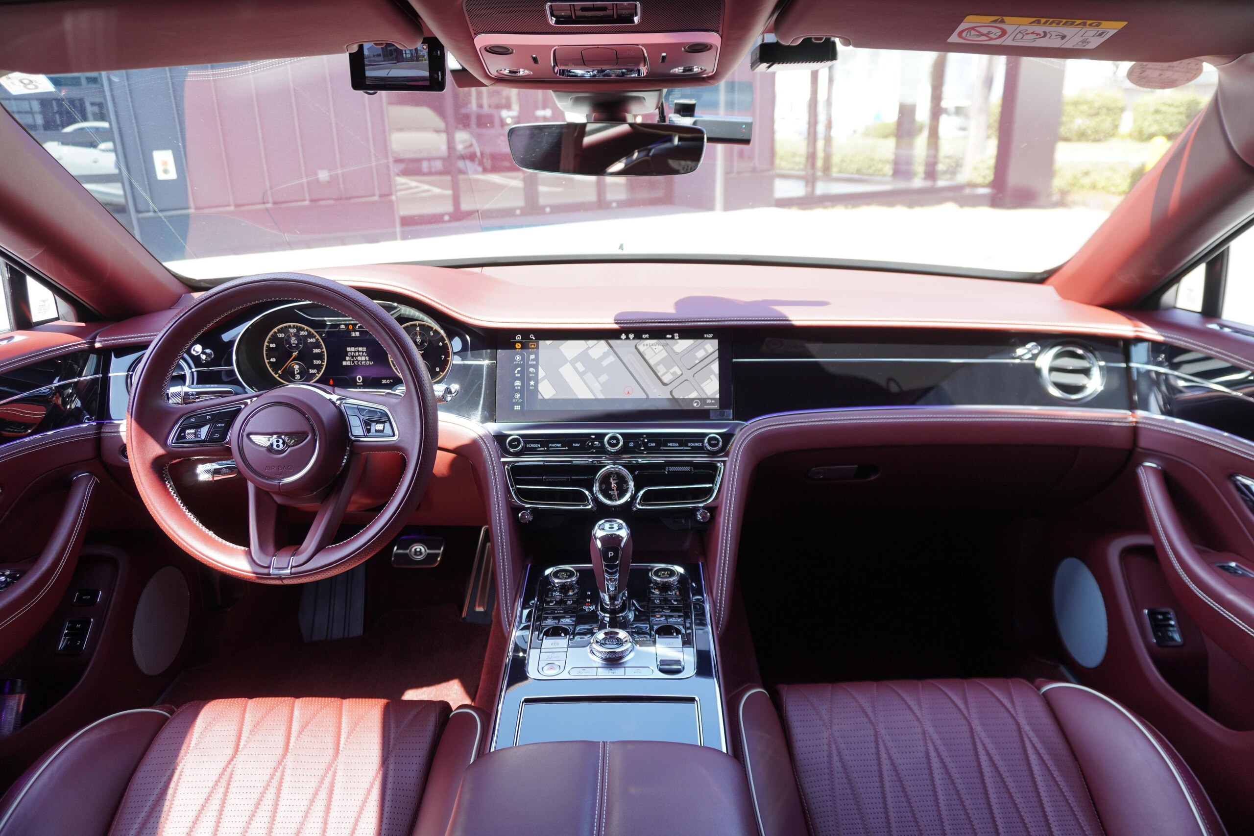 2021 Bentley Flying Spur - ベントレー フライングスパー 6.0 4WD マリナードライビングスペック OPペイント(アークティカホワイト) ムードライティングスペック フライングBラジエターマスコット 22インチポリッシュホイール ローディングディスプレイ