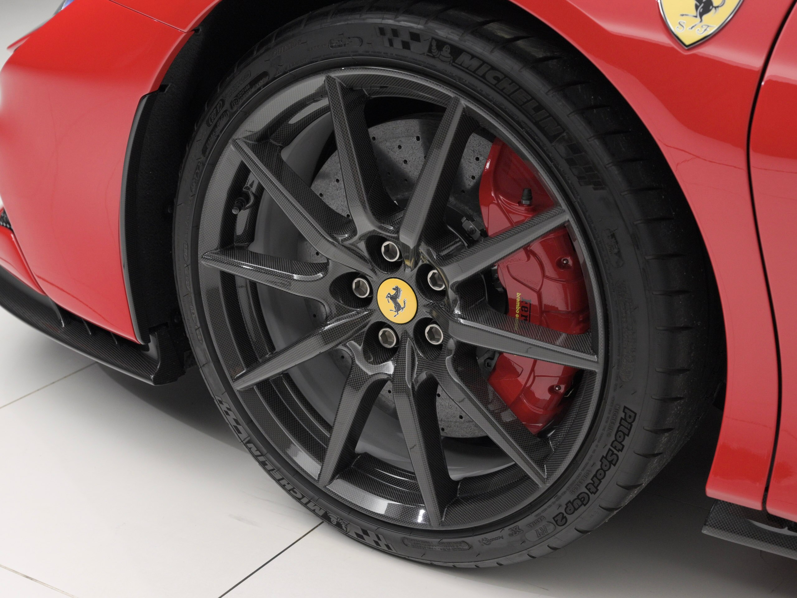 2021 Ferrari SF90 Stradale - フェラーリ SF90ストラダーレ アセット フィオラノ F1 DCT E4WD 左H Assetto Fiorano カーボン製ホイール カーボン製レーシングシート Rossoステッチ カラードインナーディティール(Nero)