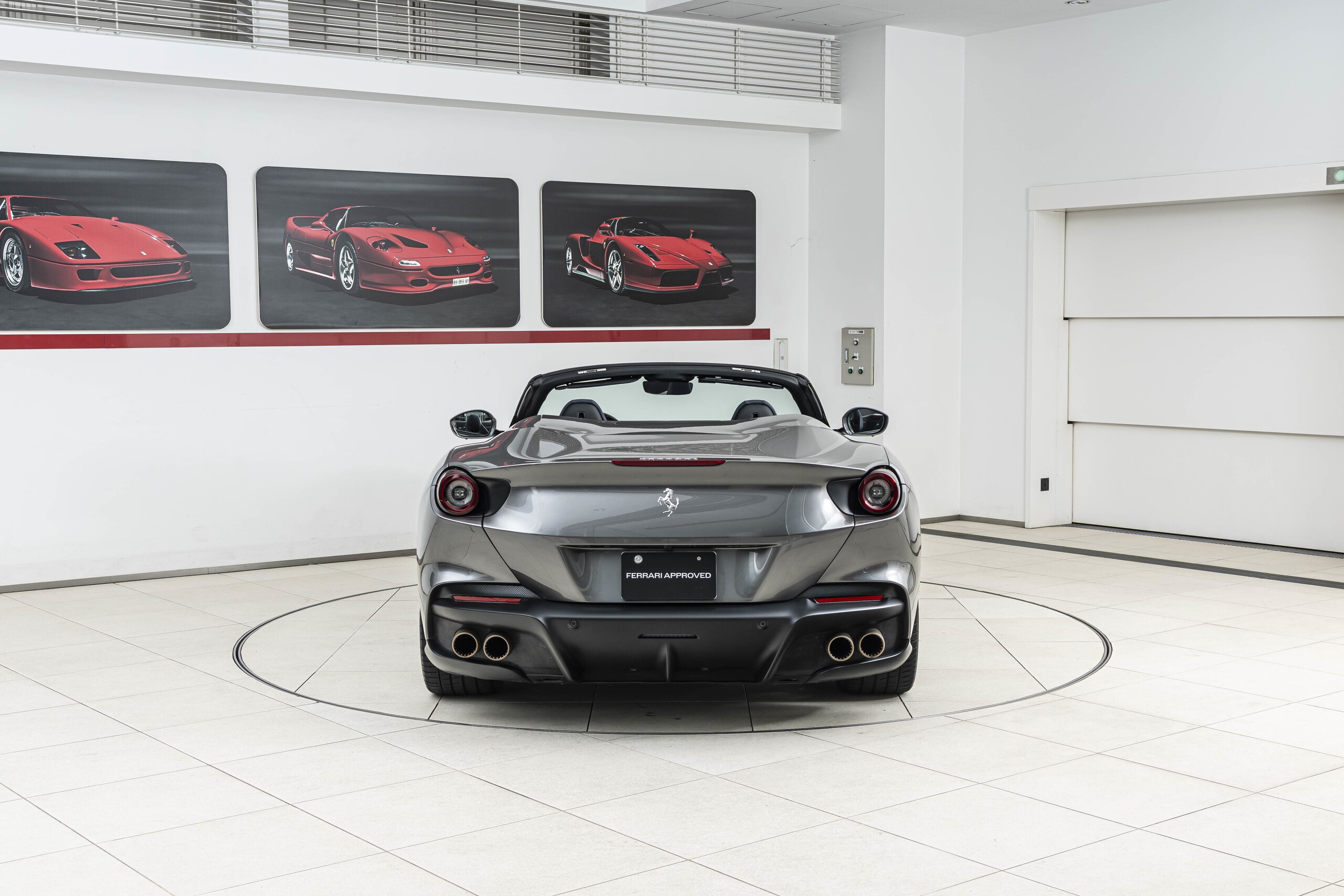 2021 Ferrari PortofinoM - フェラーリ ポルトフィーノM F1 DCT Grigio Ferro MET Blu Sterling コンプリートADASパックデュアルモードMagneRideサスペンション フル電動ベンチレーテッドフロントシート プレミアム Hi-Fi システム サラウンドビュー 助手席側ディスプレイ