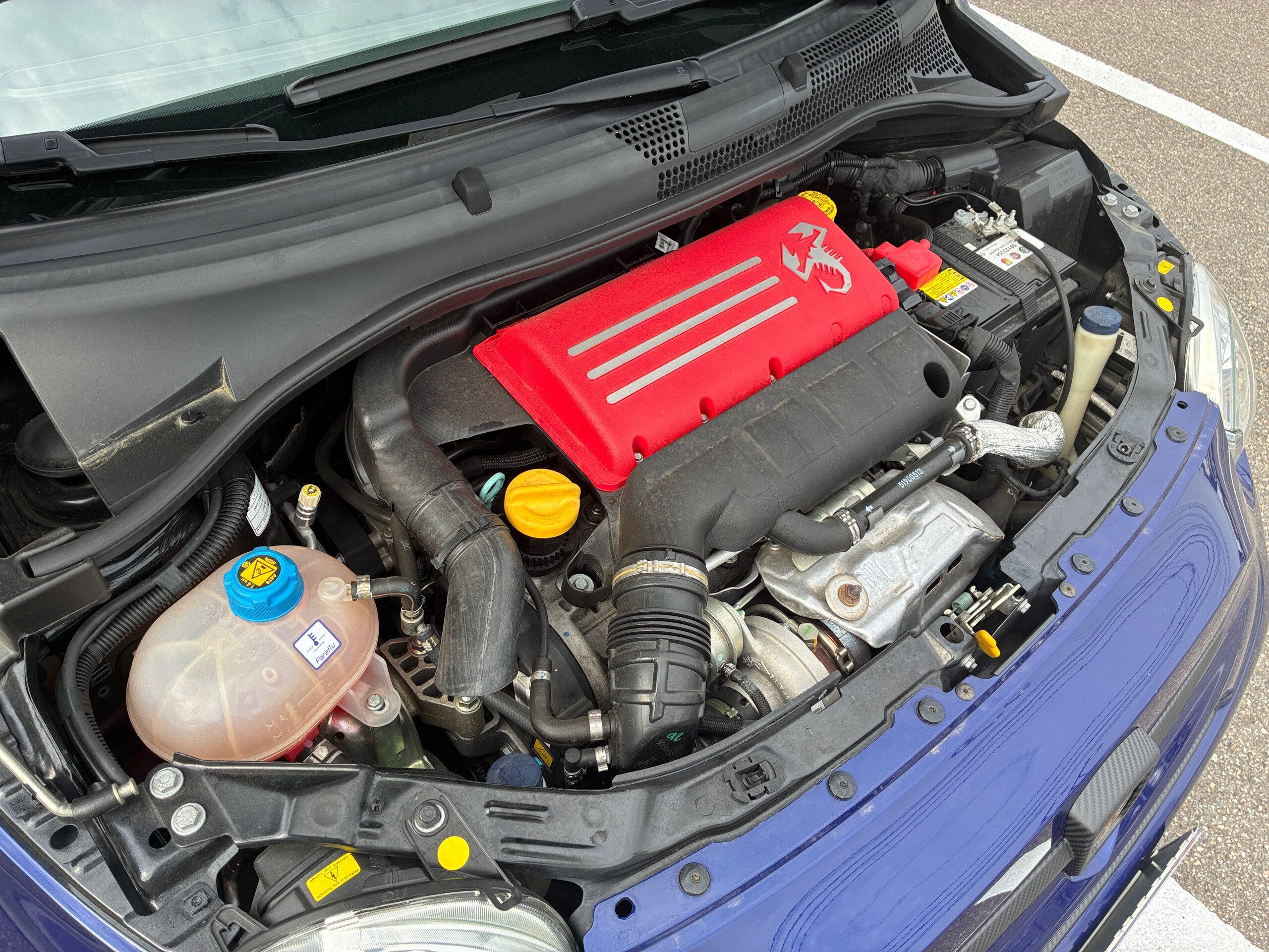 2021 Abarth 595 - アバルト 595 モンスターエナジー ヤマハ 5速MT車/ETC/ドライブレコーダー/ASSO GRUマットカーボンパーツ/アルミホイール