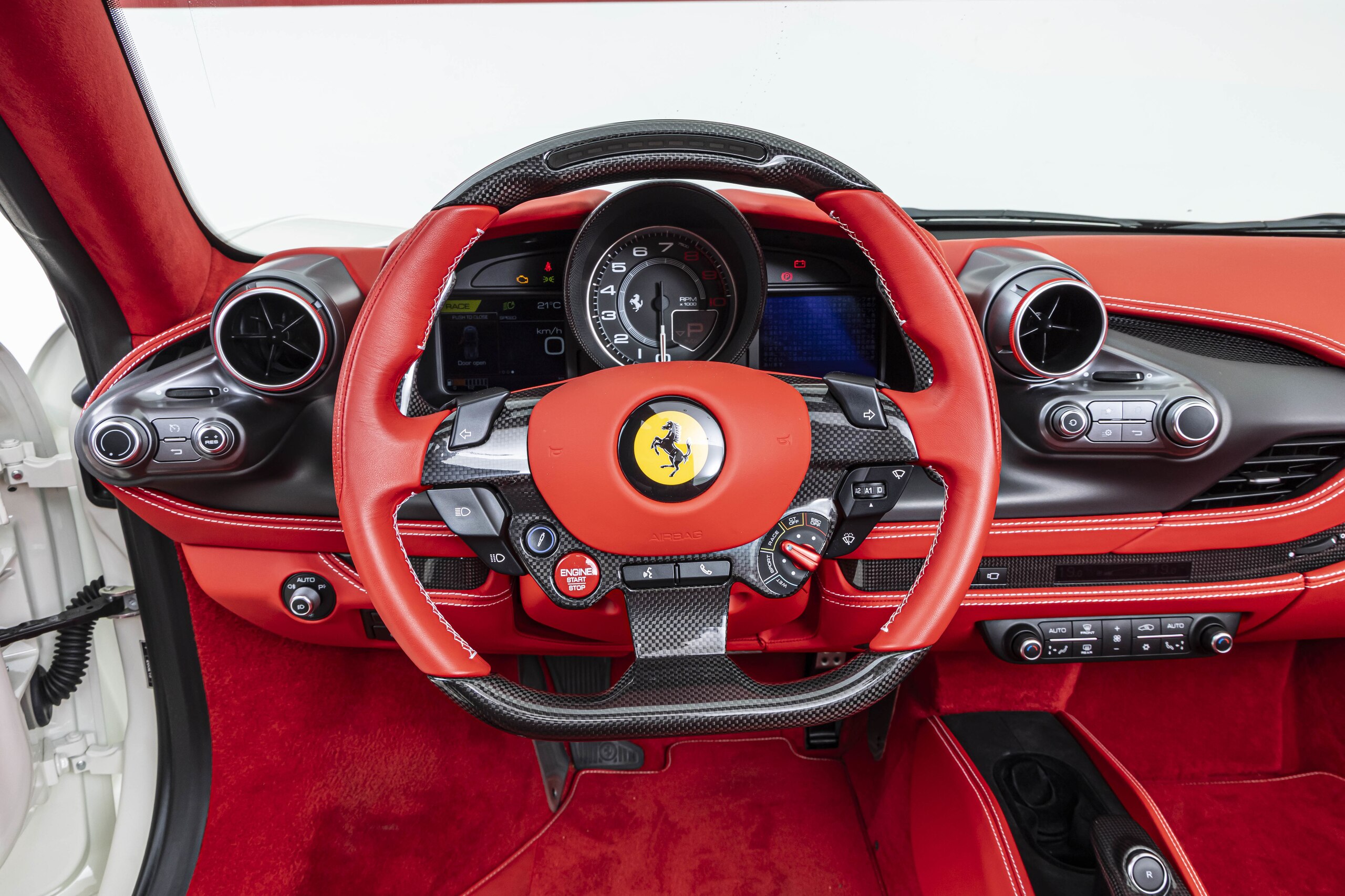 2023 Ferrari F8Spider - フェラーリ F8スパイダー F1 DCT Bianco Avus/Rosso Ferrari