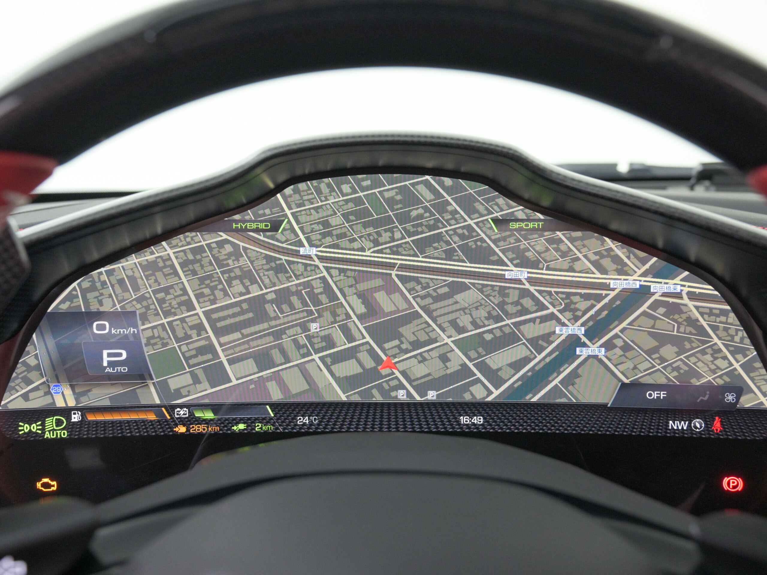 2023 Ferrari 296GTB - フェラーリ 296GTB F1 DCT 左H 有償カラーBiancoCervino Apple Carplay シートベンチレーション チタンホイールボルト カーボンF.S.R