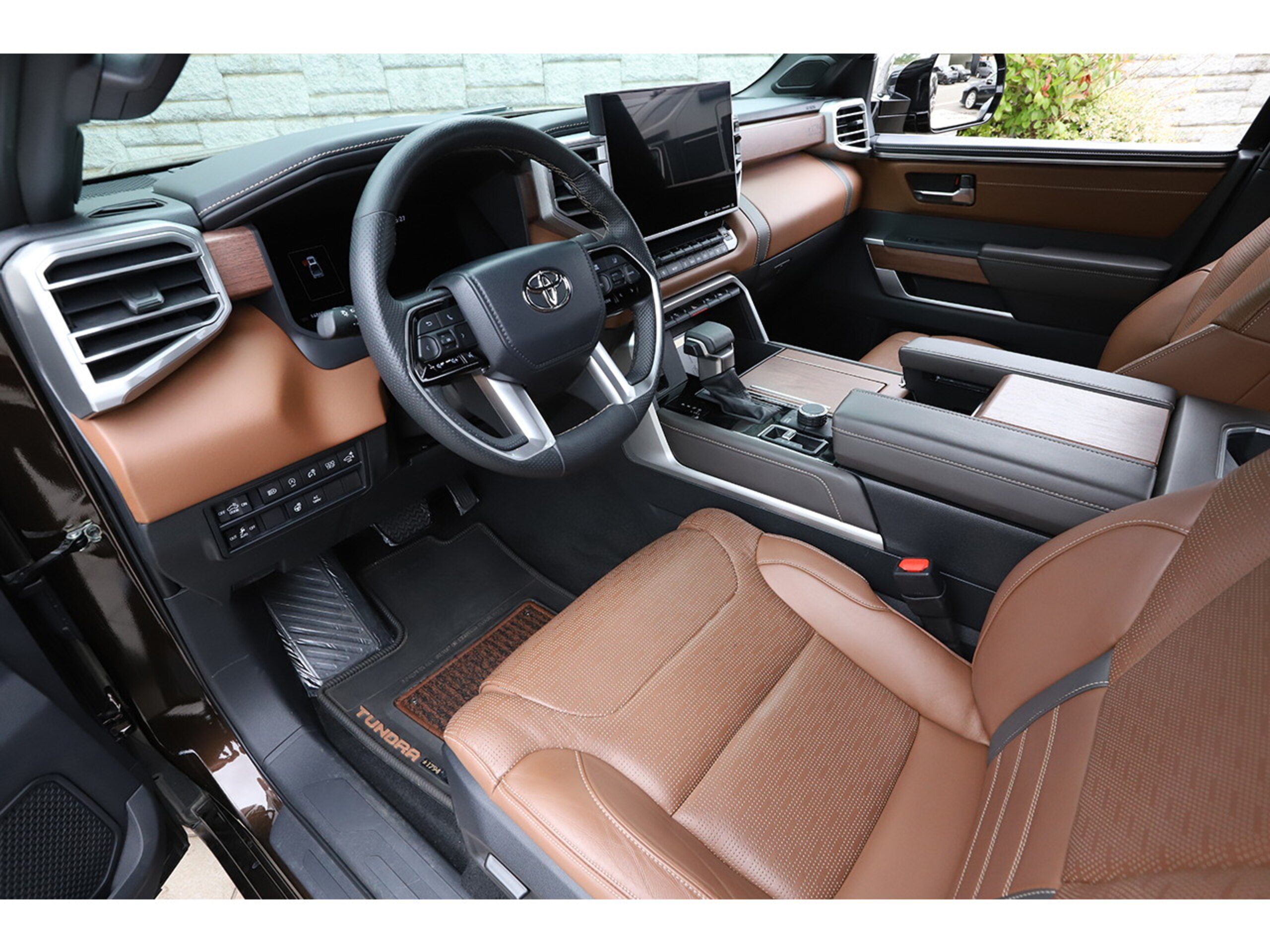 2023 Toyota Tundra - 米国トヨタ タンドラ クルーマックス 1794エディション 3.4 V6 4WD ブラウンレザー パノラマサンルーフ デジタルインナーミラー 電動サイドステップ JBLサウンド