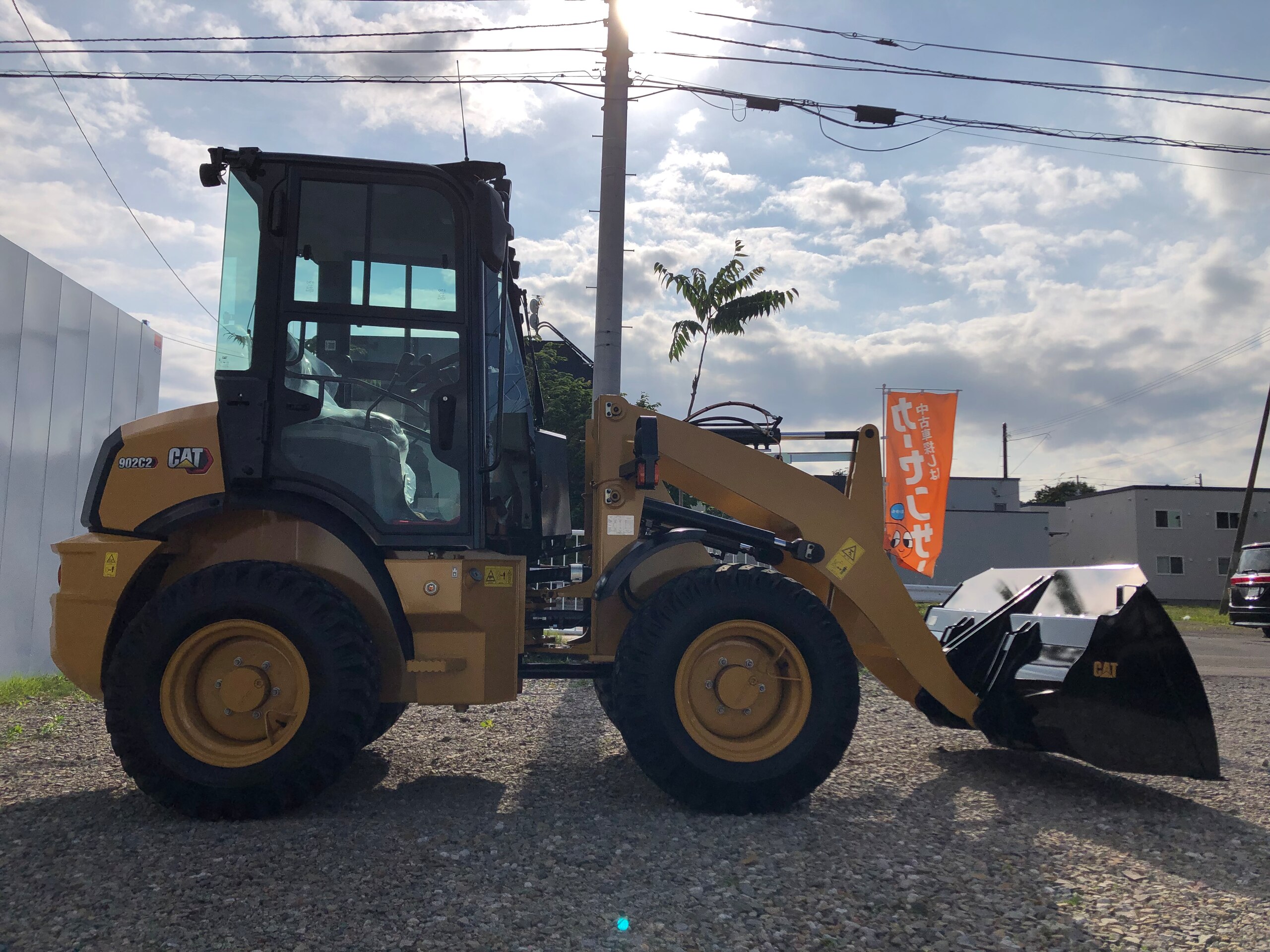 2023 Other Japanese Caterpillar 902C2 Wheel Loader - 国産車その他 キャタピラー902C2ホイルローダー タイヤショベル 稼働時間89アワーメーター 除雪パッケージ 18インチスノースパイクタイヤ