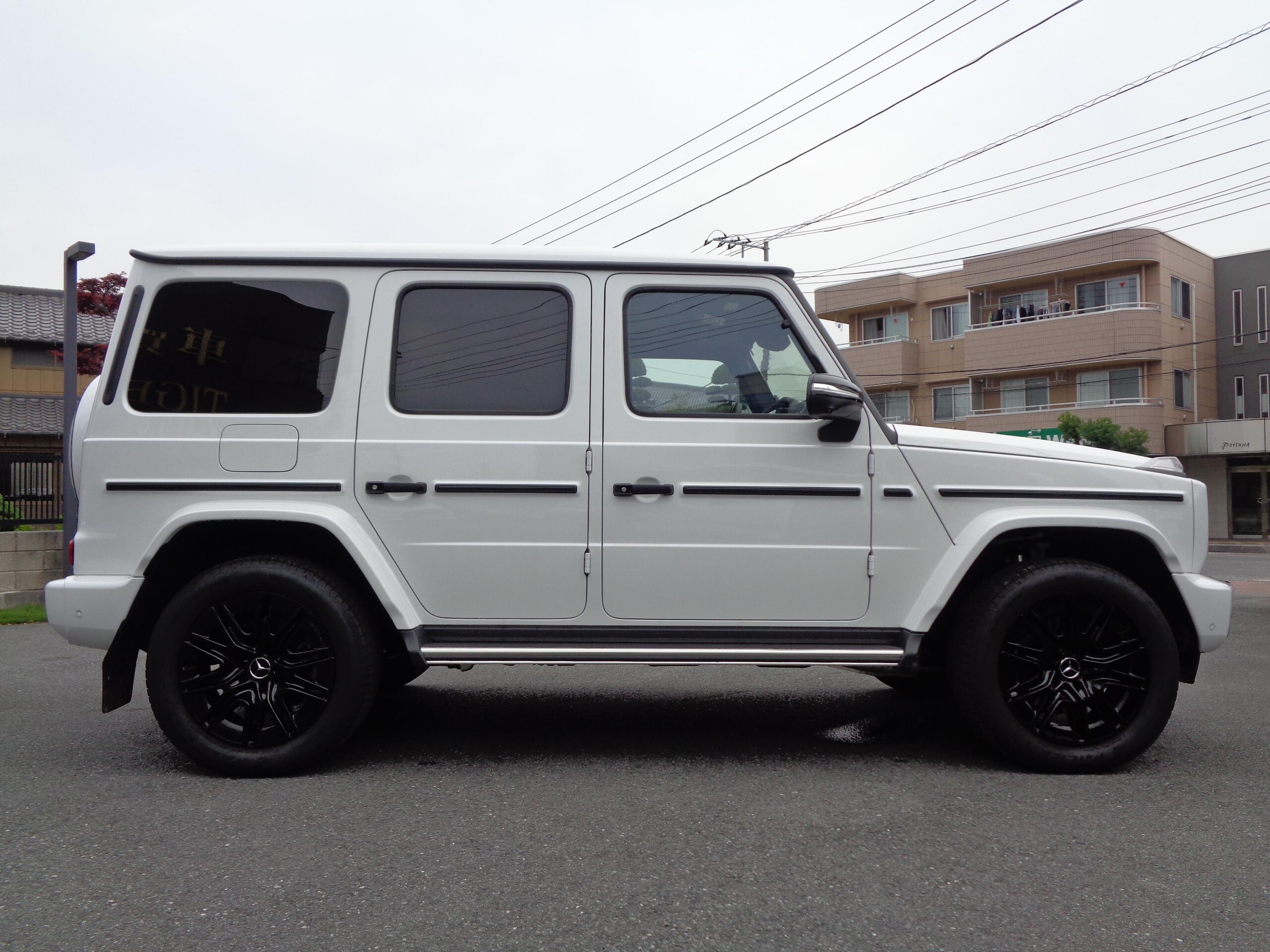 2024 Mercedes-Benz G-Class - メルセデス・ベンツ Gクラス G450d ローンチ エディション (ISG搭載モデル) ディーゼルターボ 4WD オパリスホワイト サンルーフ グレーレザー