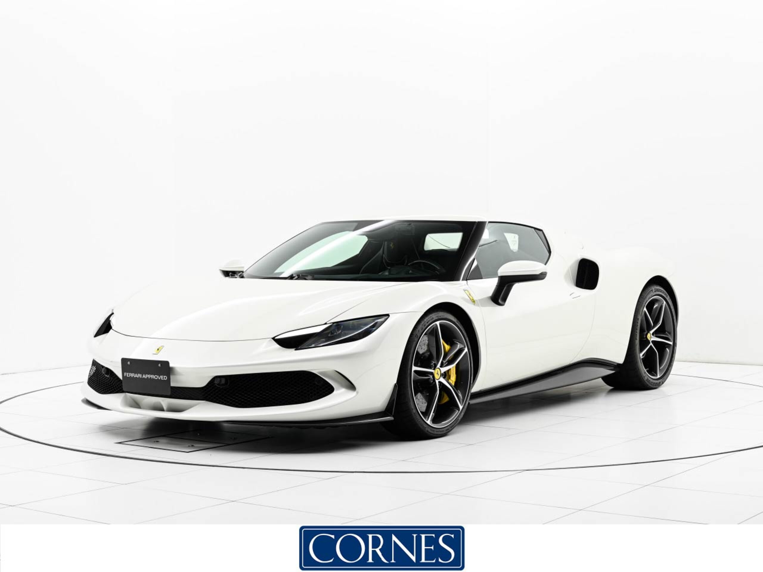 2024 Ferrari 296GTB - フェラーリ 296GTB F1 DCT BiancoItalia アップルカープレイ バックレーダー サスペンションリフター 鍛造ホイール ワイヤレスチャージャー