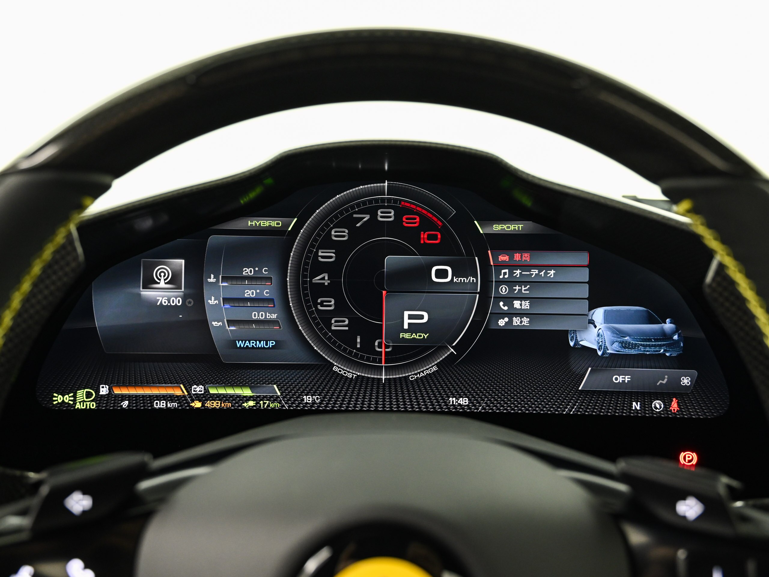 2024 Ferrari 296GTB - フェラーリ 296GTB F1 DCT BiancoItalia アップルカープレイ バックレーダー サスペンションリフター 鍛造ホイール ワイヤレスチャージャー