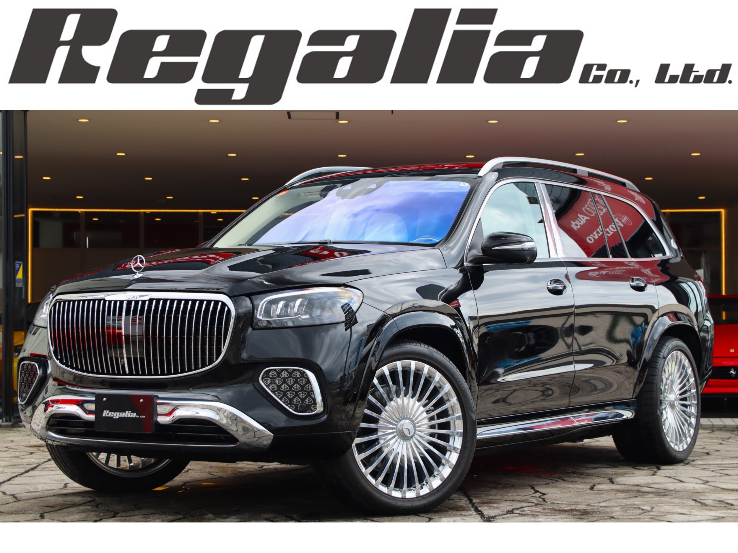 2024 Mercedes-Maybach GLS - メルセデス・マイバッハ GLS 600 4マチック (ISG搭載モデル) ファーストクラスパッケージ 4WD MP202402 OP451・後期・クーリングボックス・左右独立シート・格納式テーブル・クリスタルホワイト/シルバーグレー内装・ドラレコ・ワンオーナー