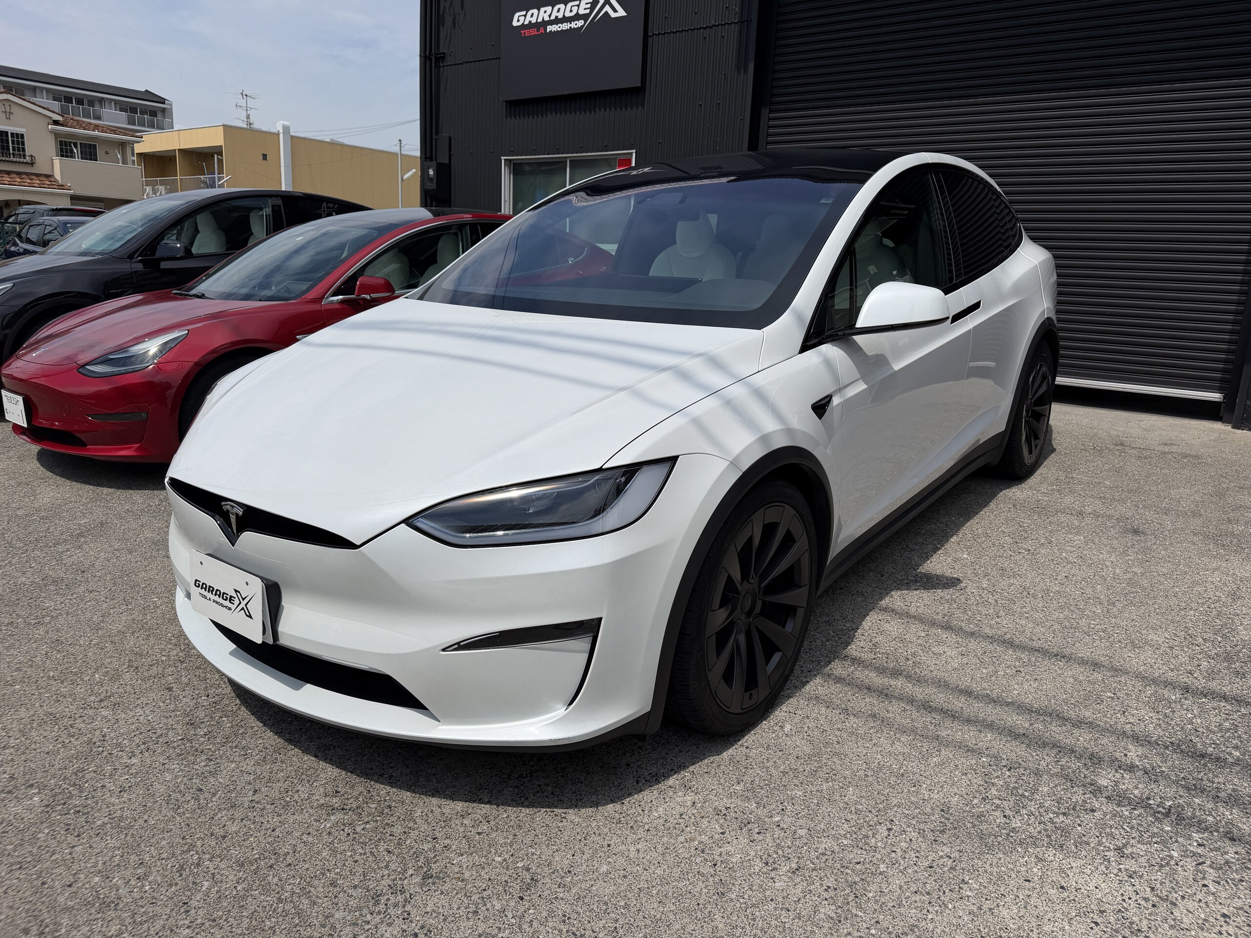 2024 Tesla Model X - テスラ モデルX ロングレンジ AWD 白内装 7人乗り FSD 純正22インチ 純正ヨーク ETC シートベンチレーション