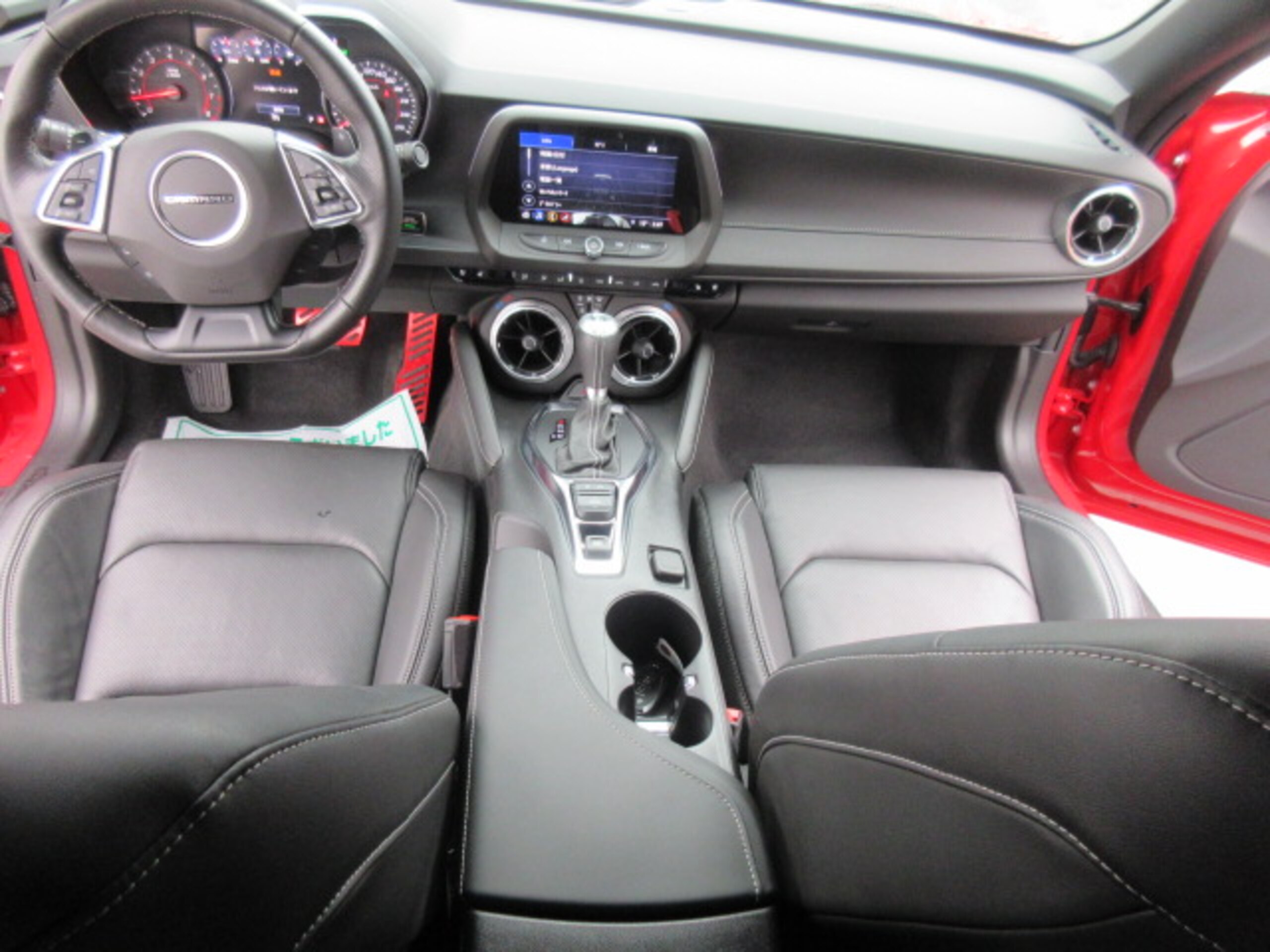 2024 Chevrolet Camaro - シボレー カマロ LT RS (最終型/黒本革/BOSE/純正DA/AppleCarPlay) バックカメラ/ETC/ドラレコ/Androidauto/エアシート/ステアリングヒーター/クルコン/パーキングアシスト/デジタルインナーミラー/パドル/HUD/リアソナー/純正20アルミ