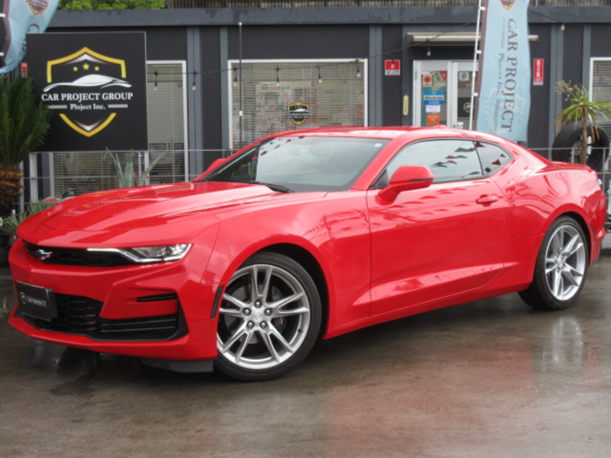 2024 Chevrolet Camaro - シボレー カマロ LT RS (最終型/黒本革/BOSE/純正DA/AppleCarPlay) バックカメラ/ETC/ドラレコ/Androidauto/エアシート/ステアリングヒーター/クルコン/パーキングアシスト/デジタルインナーミラー/パドル/HUD/リアソナー/純正20アルミ
