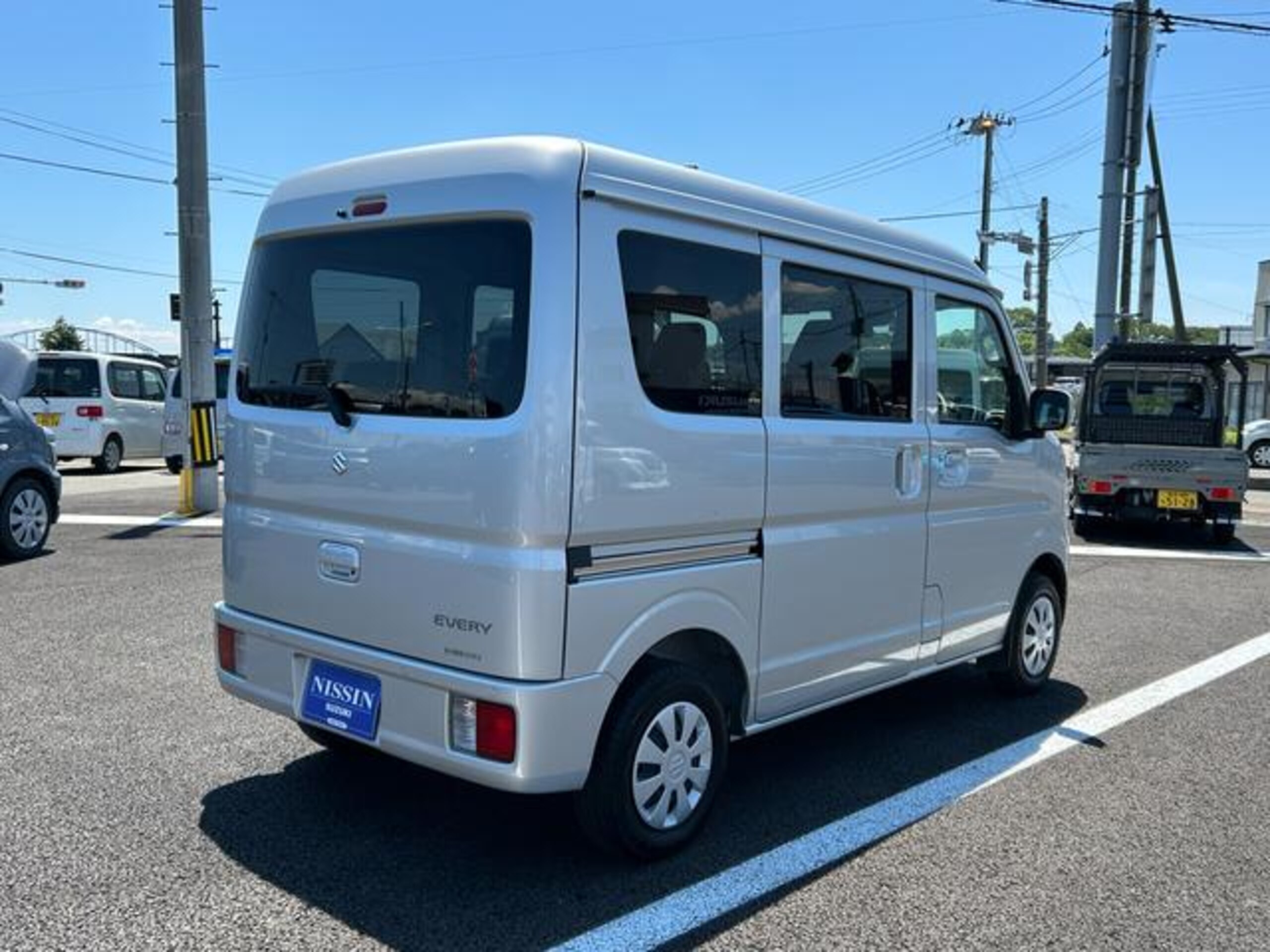 2025 Suzuki Every - スズキ エブリイ 660 ジョイン ターボ ハイルーフ 4WD 両側スライドドア/シートヒーター/プッシュスタート/オートライト/衝突被害軽減システム/アイドリングストップ/横滑り防止機能/盗難防止システム