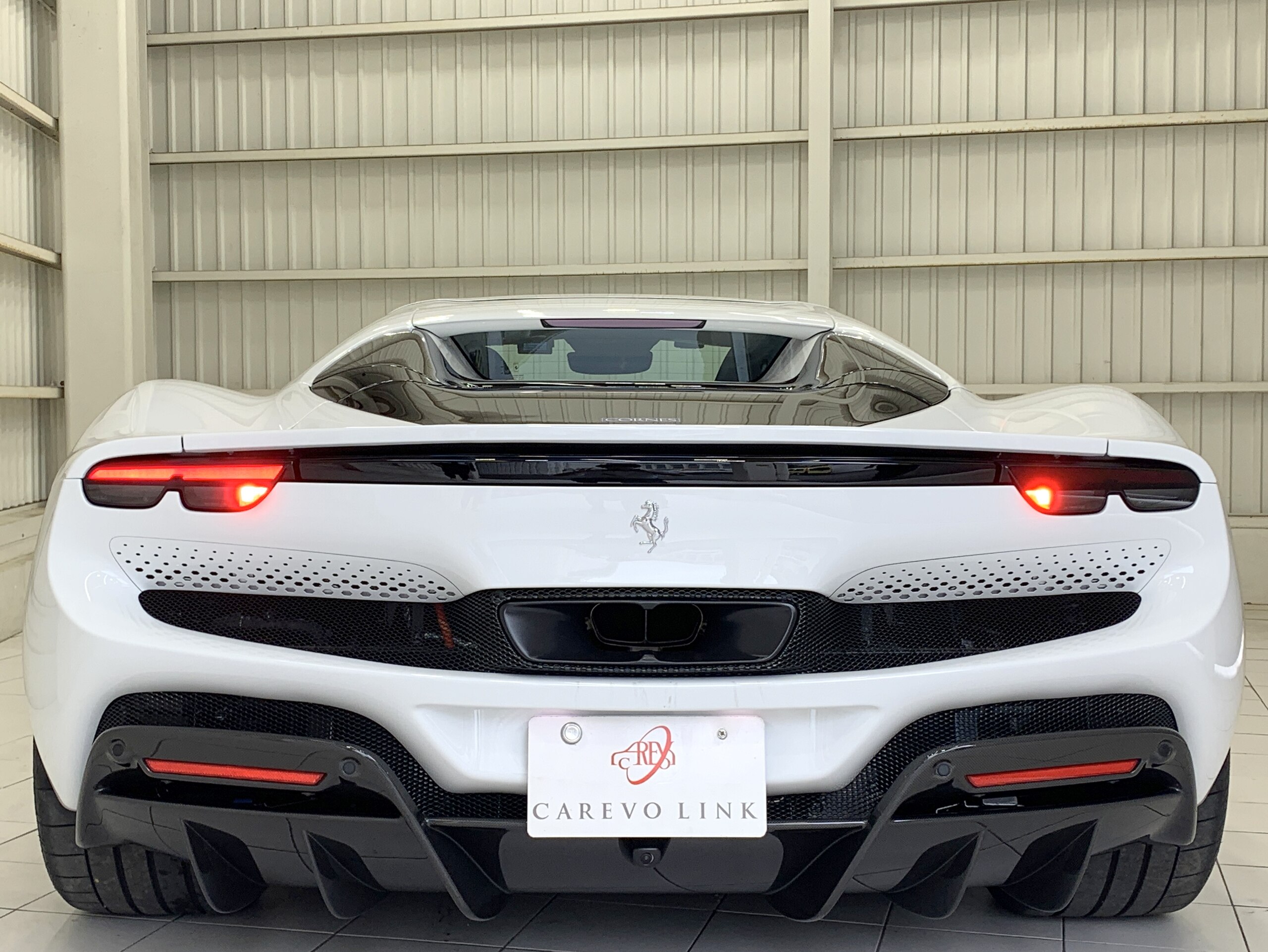 2025 Ferrari 296GTS - フェラーリ 296GTS F1 DCT フロントリフト シートベンチレーション Apple CarPlay 電動シート カーボンフロントスポイラー カーボンリアディフューザー カーボンアンダーカバー ヘッドレストステッチ 前後センサー LEDステアリング