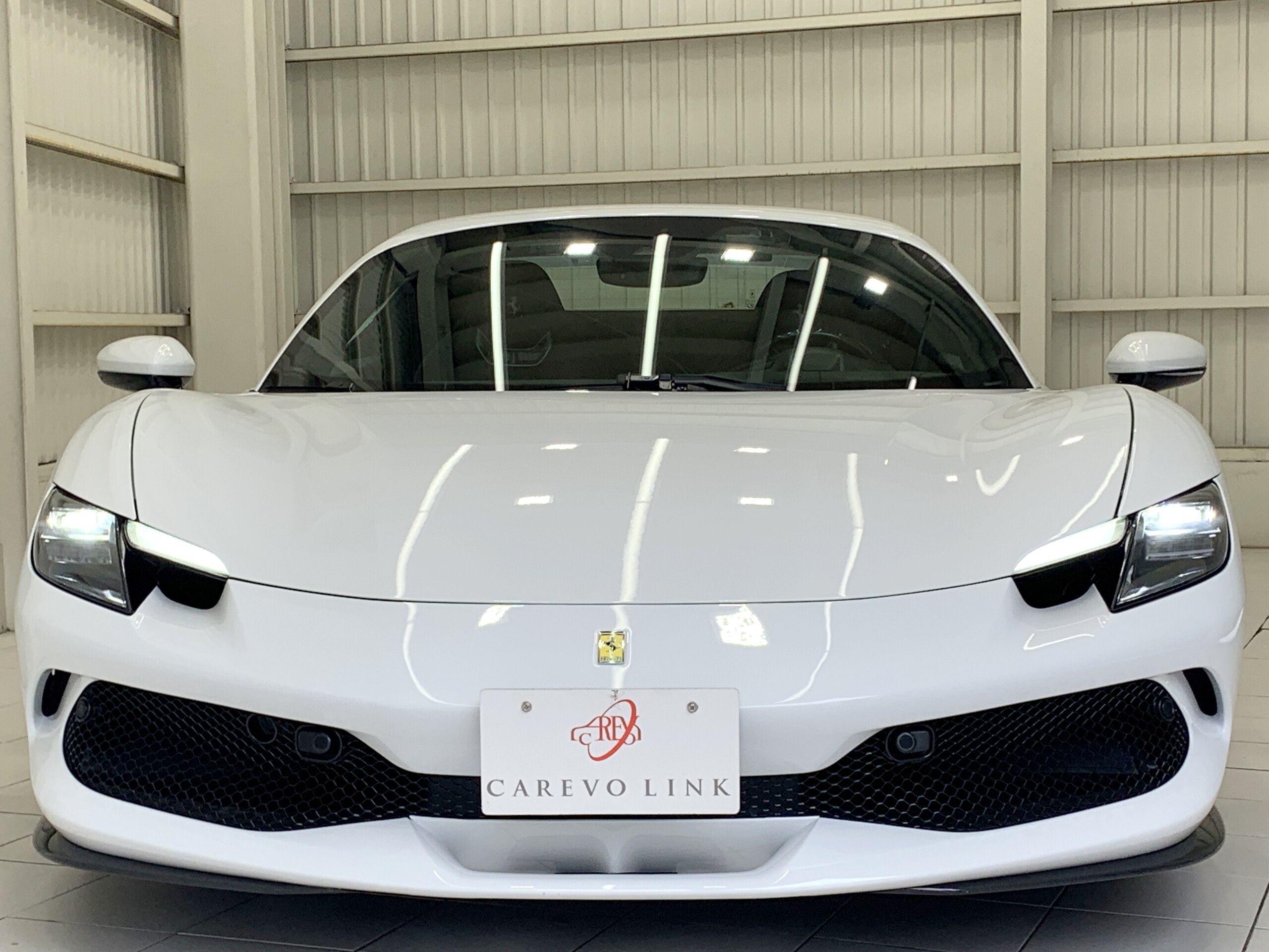 2025 Ferrari 296GTS - フェラーリ 296GTS F1 DCT フロントリフト シートベンチレーション Apple CarPlay 電動シート カーボンフロントスポイラー カーボンリアディフューザー カーボンアンダーカバー ヘッドレストステッチ 前後センサー LEDステアリング