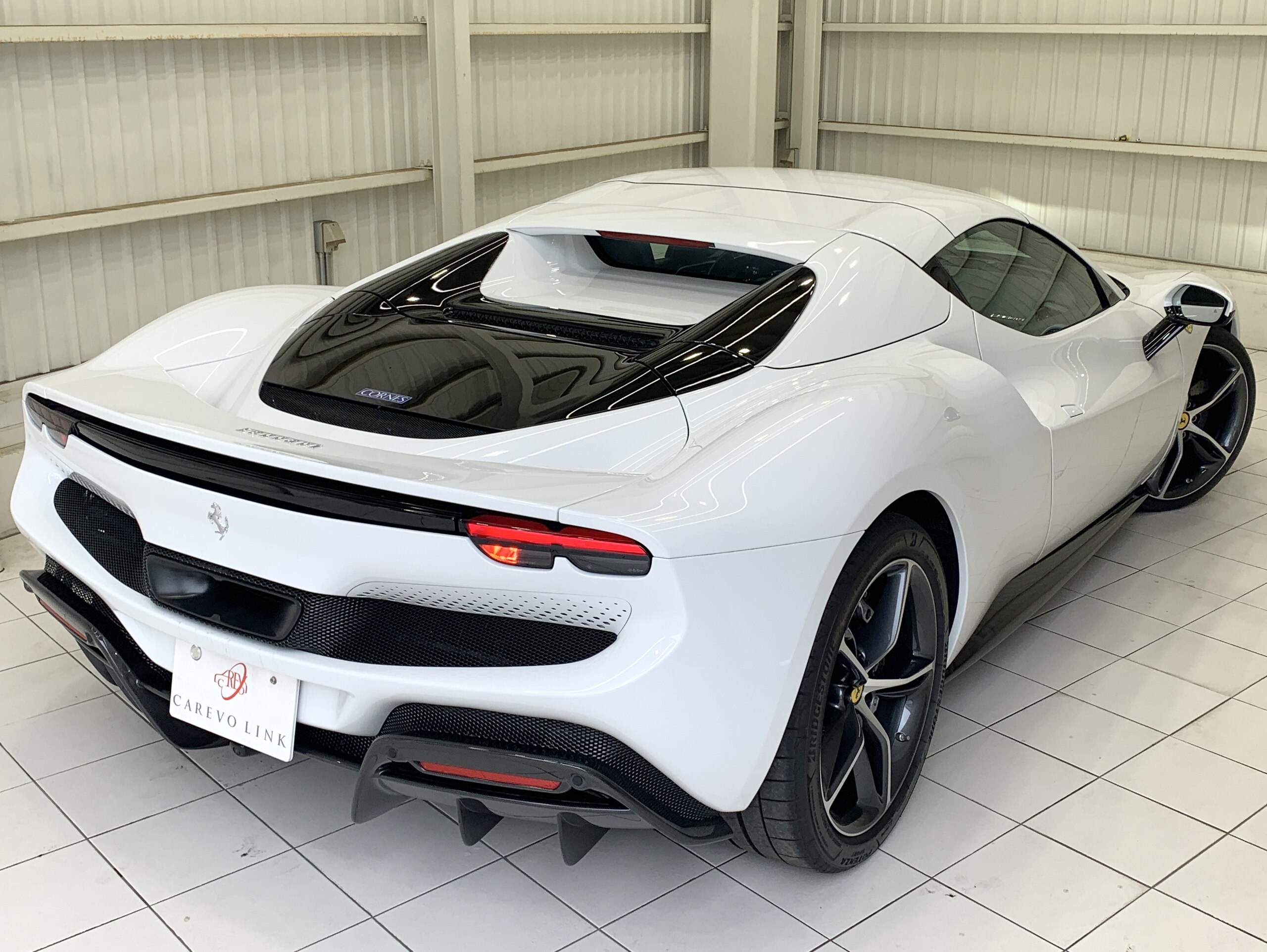 2025 Ferrari 296GTS - フェラーリ 296GTS F1 DCT フロントリフト シートベンチレーション Apple CarPlay 電動シート カーボンフロントスポイラー カーボンリアディフューザー カーボンアンダーカバー ヘッドレストステッチ 前後センサー LEDステアリング