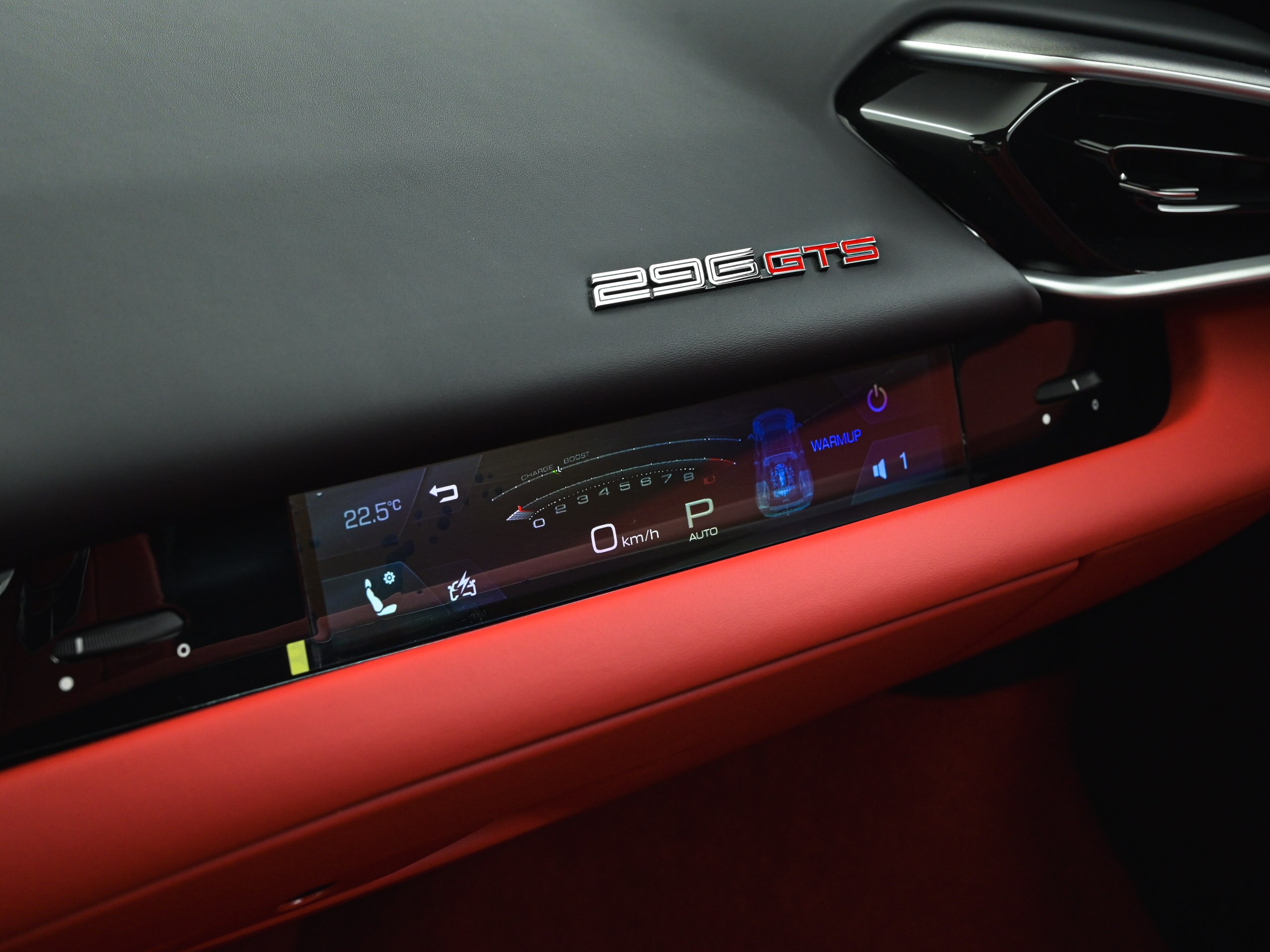2025 Ferrari 296GTS - フェラーリ 296GTS F1 DCT BiancoCervino アップルカープレイ LED付ハンドル 20インチ艶消し鍛造ホイールサスペンションリフター ワイヤレスチャージャー