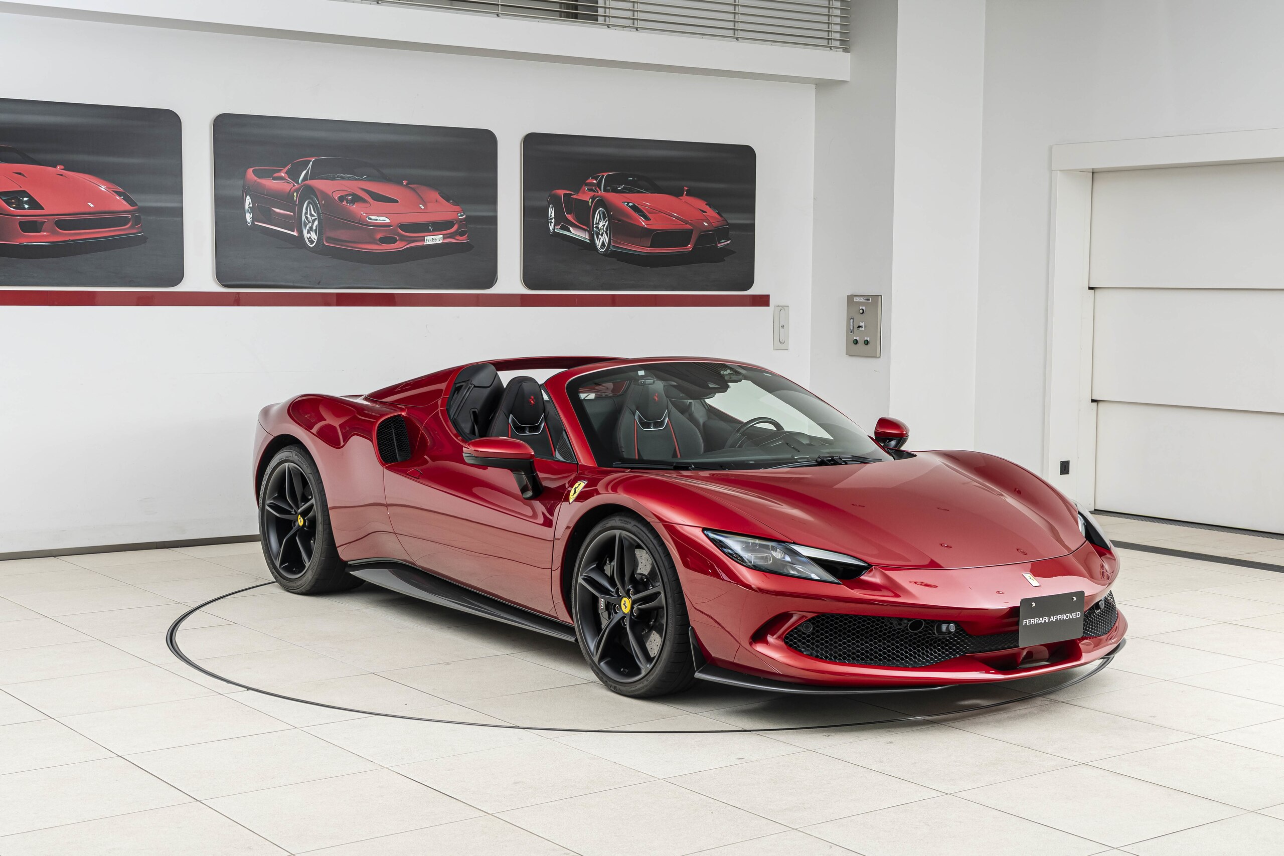 2025 Ferrari 296GTS - フェラーリ 296GTS F1 DCT Rosso Fuoco