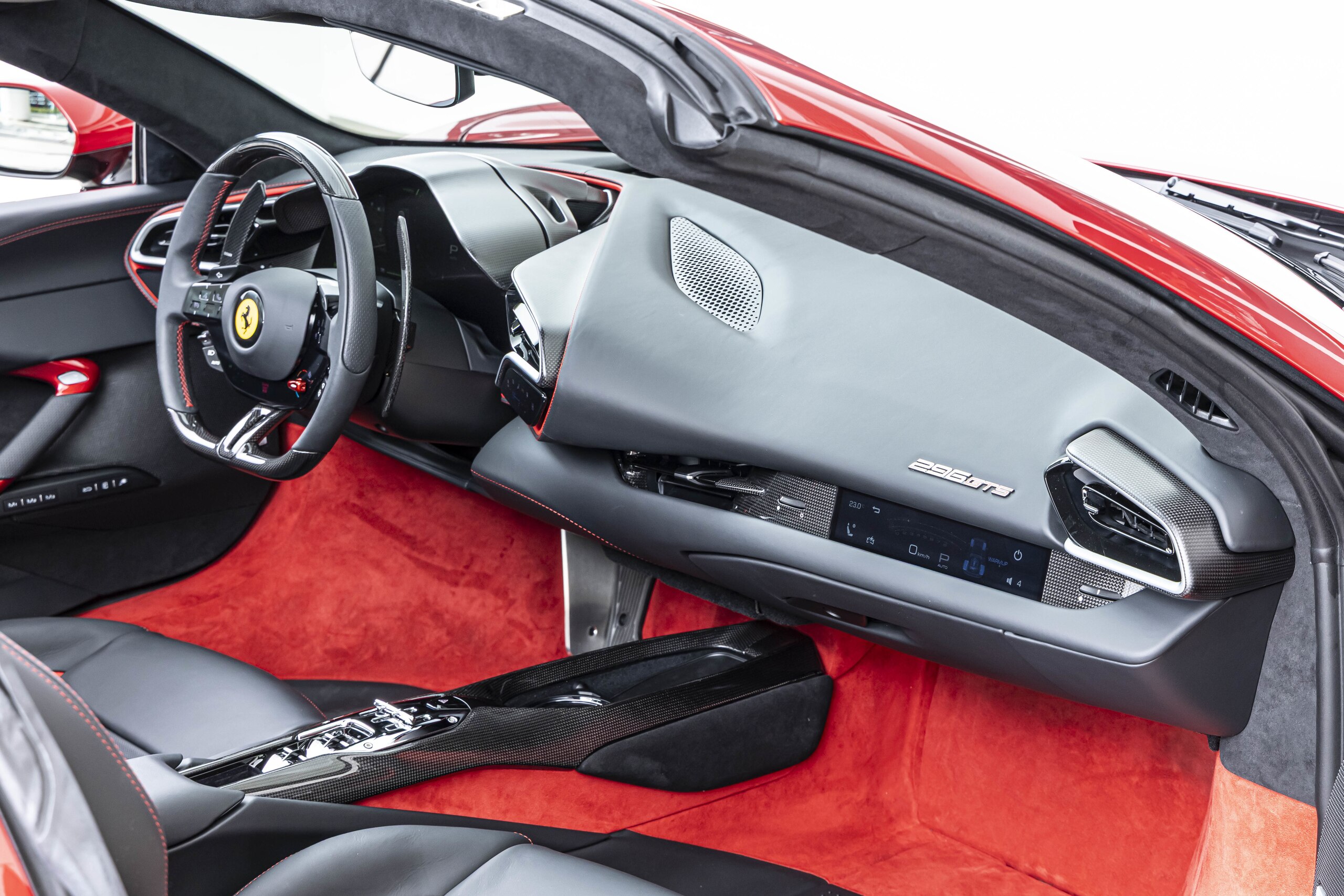2025 Ferrari 296GTS - フェラーリ 296GTS F1 DCT Rosso Fuoco