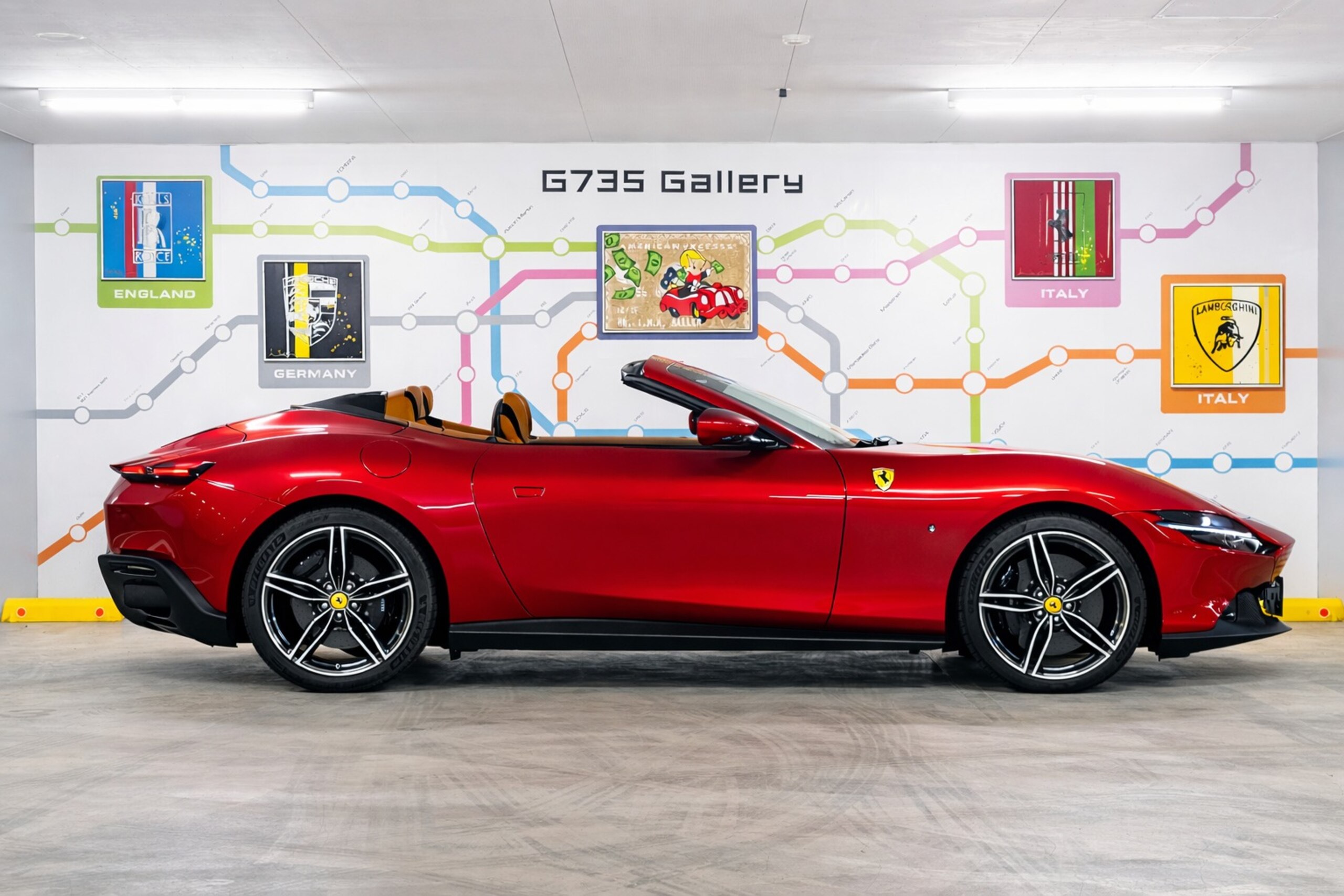 2025 Ferrari RomaSpider - フェラーリ ローマスパイダー F1 DCT 内装クオイオ ベンチレーションシート マグネライドサスペンション LEDカーボンステア ステアリングヒーター