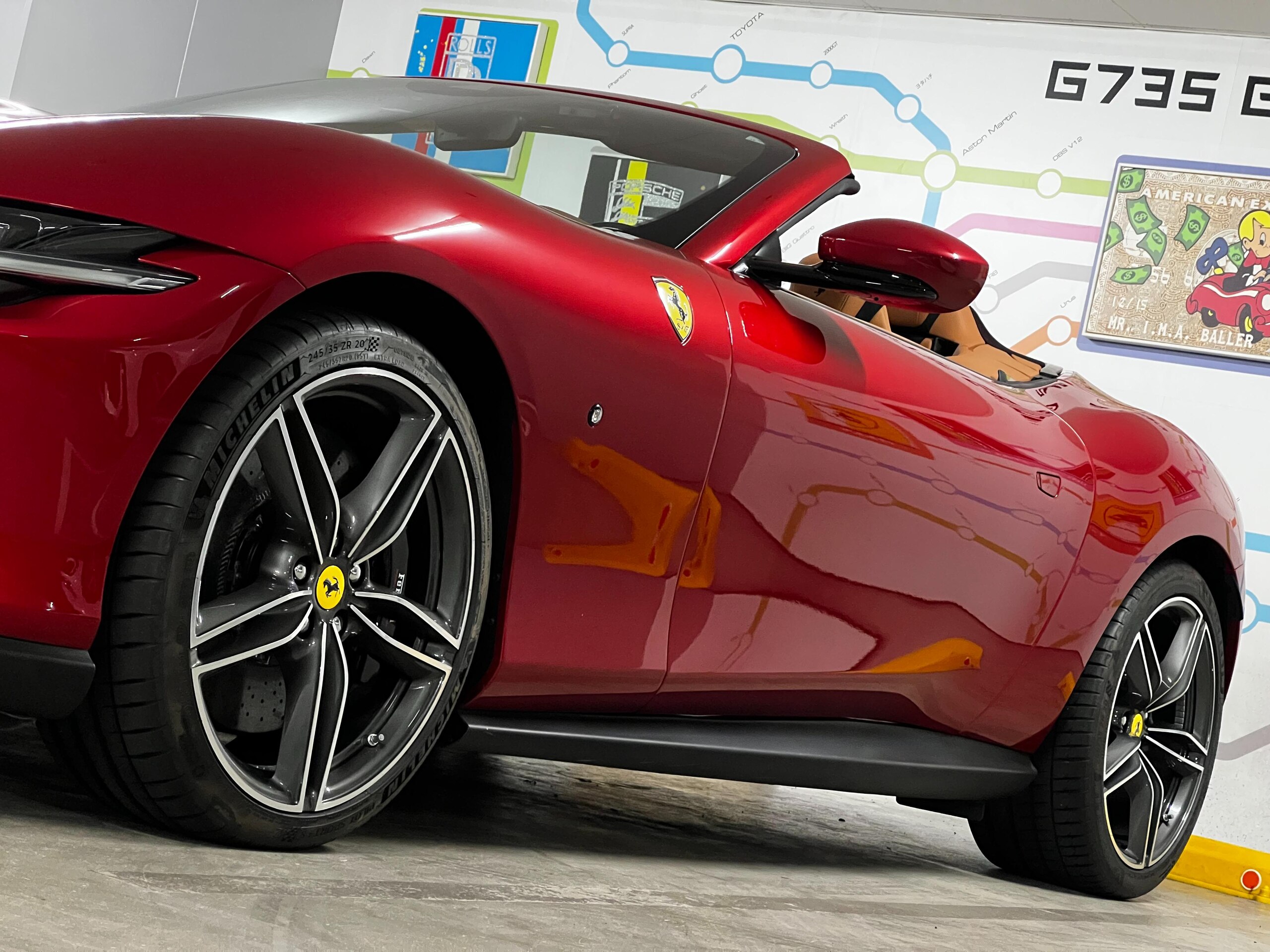 2025 Ferrari RomaSpider - フェラーリ ローマスパイダー F1 DCT 内装クオイオ ベンチレーションシート マグネライドサスペンション LEDカーボンステア ステアリングヒーター