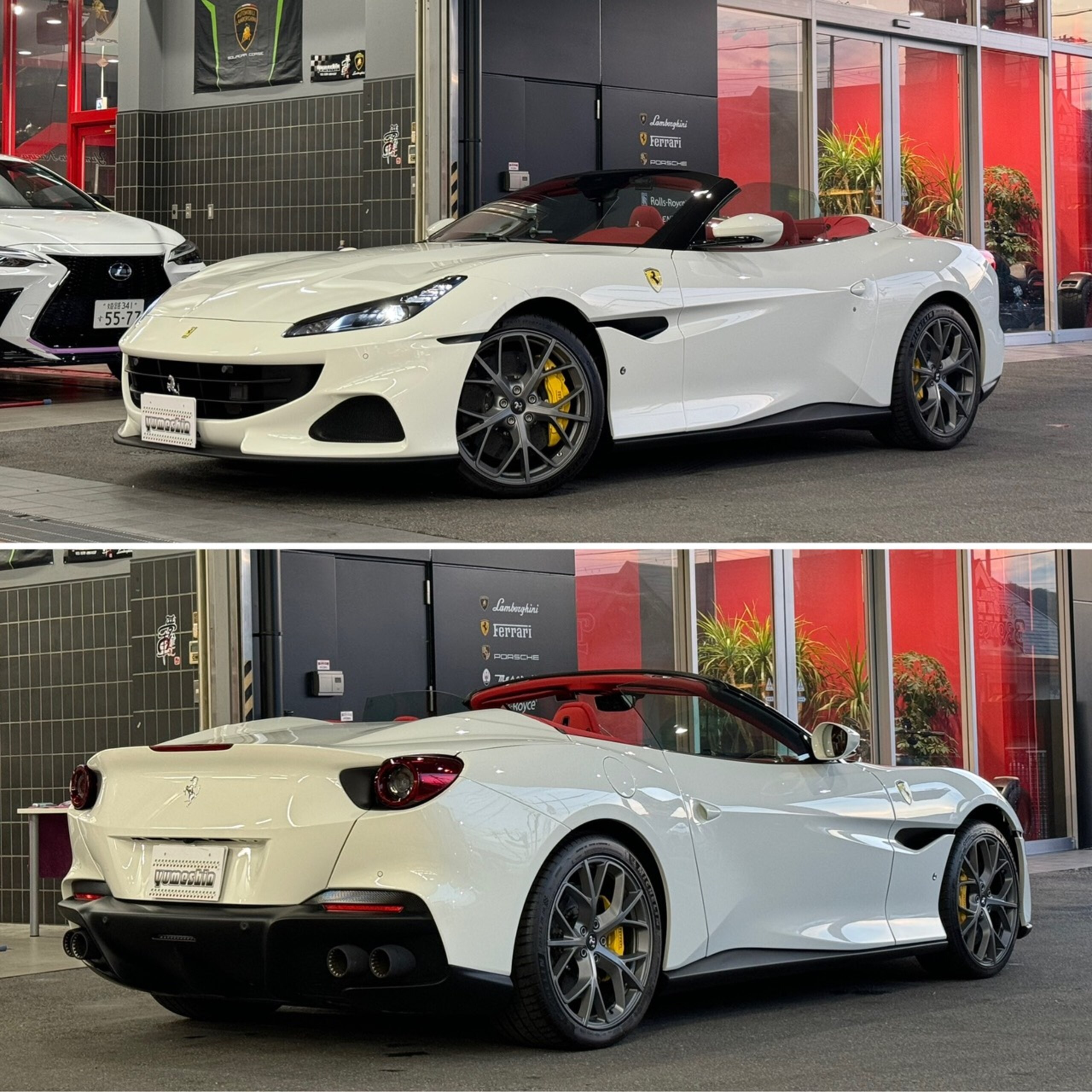 2023 Ferrari PortofinoM - フェラーリ ポルトフィーノM F1 DCT ADASフルパック ドライバーゾーンLEDカーボン Daytonaスタイルシート 鍛造ホイール マグネライドデュアルモードサスペンション LEDカーボンステア カーボンブリッジ カーボンダッシュボードインサート
