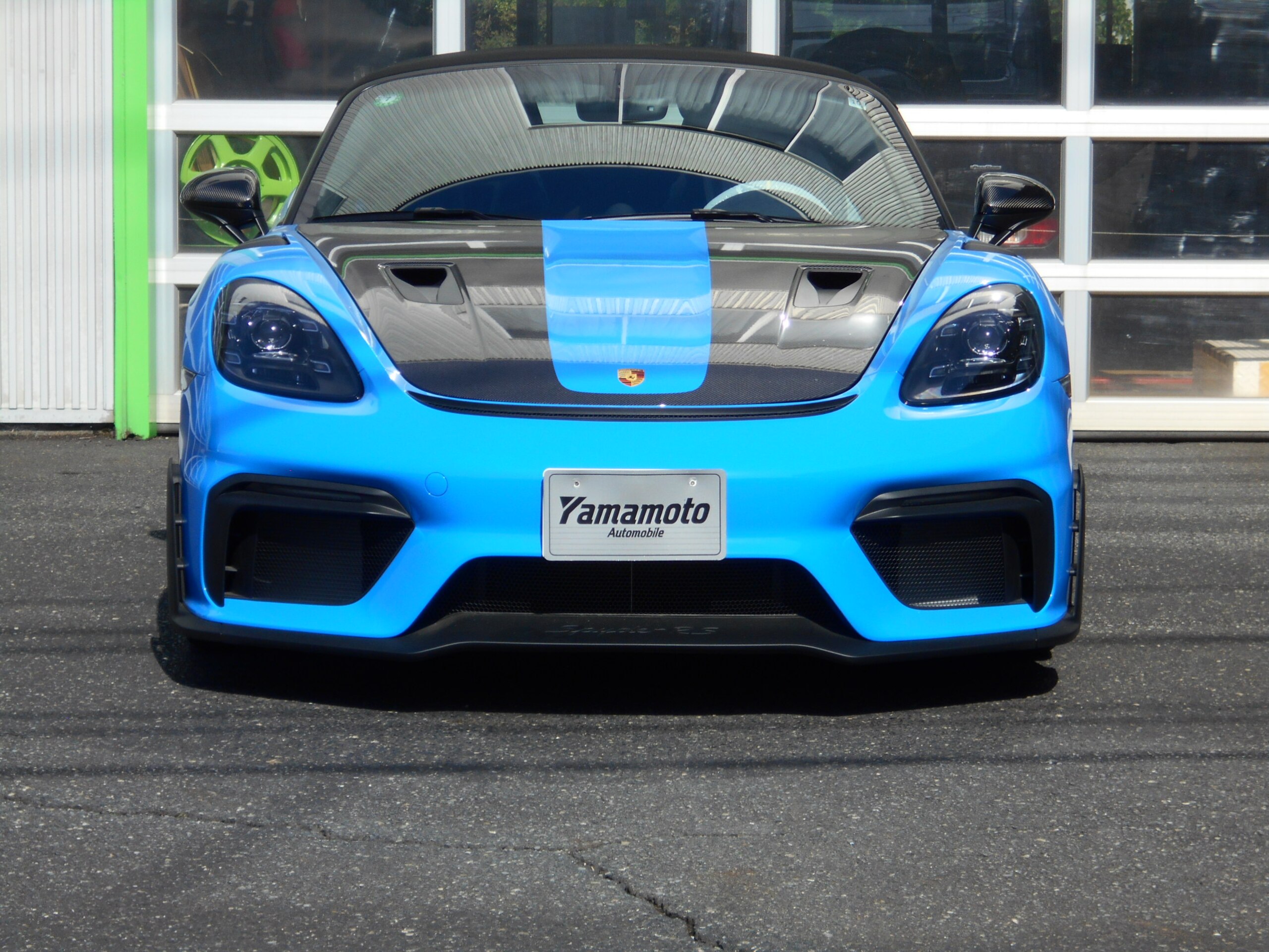 2024 Porsche 718Spider - ポルシェ 718スパイダー RS PDK ヴァイザッハパッケージ PCCB/禁煙車/アイドリングストップ/エアバック/横滑り防止装置/バックカメラ/盗難防止装置/エアコンクーラー/ETC/パワステ/パワーウィンドウ/キーレス/電動シート/アルミホイール