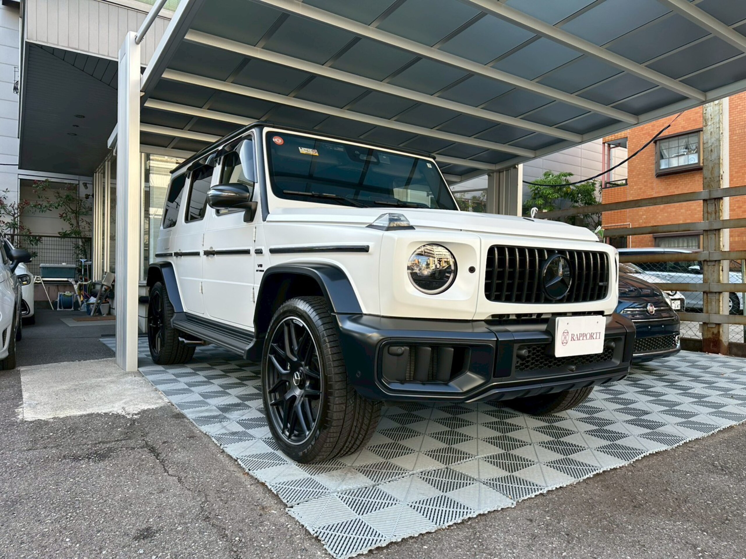 2025 Mercedes-AMG G-Class - メルセデスＡＭＧ Gクラス G63 ブラック アクセント エディション (ISG) 4WD MP202502 60台限定・MANUFAKTURフルレザーパッケージ・内装プラチナホワイト/ブラック・AMGブラックエグゾーストシステム・AMGエクステリアナイトパッケージII・22インチAMGホイール・Burmester 3Dサラウンドサウンドシステム