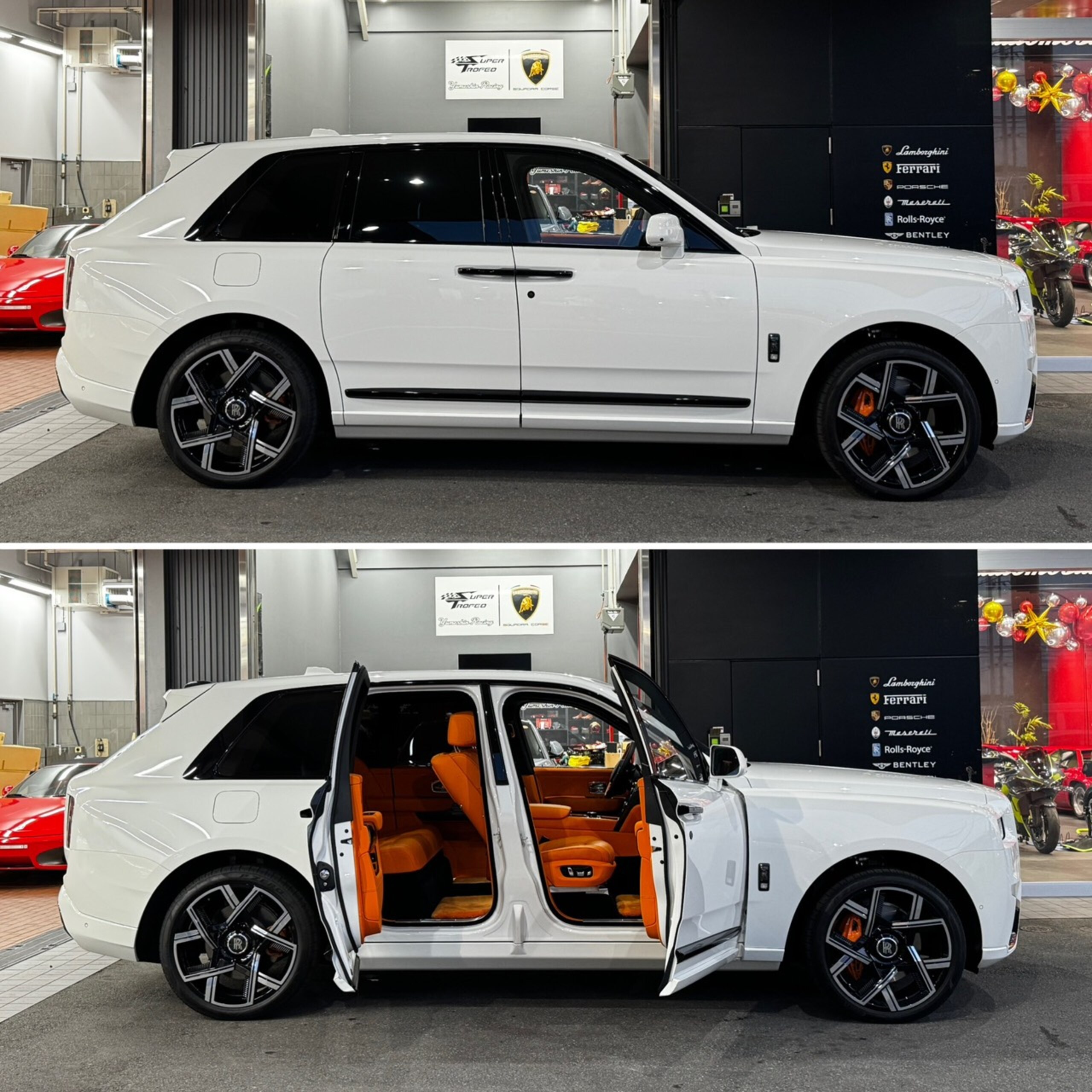 2025 Rolls-Royce Black Badge Cullinan - ロールスロイス ブラックバッジカリナン 6.75 4WD Black Badge Cullinan Series2・Shooting Star Headliner・23インチBlack Badge Wheels・Bespoke Interior-Module Editing・Rear Theatre Configuration