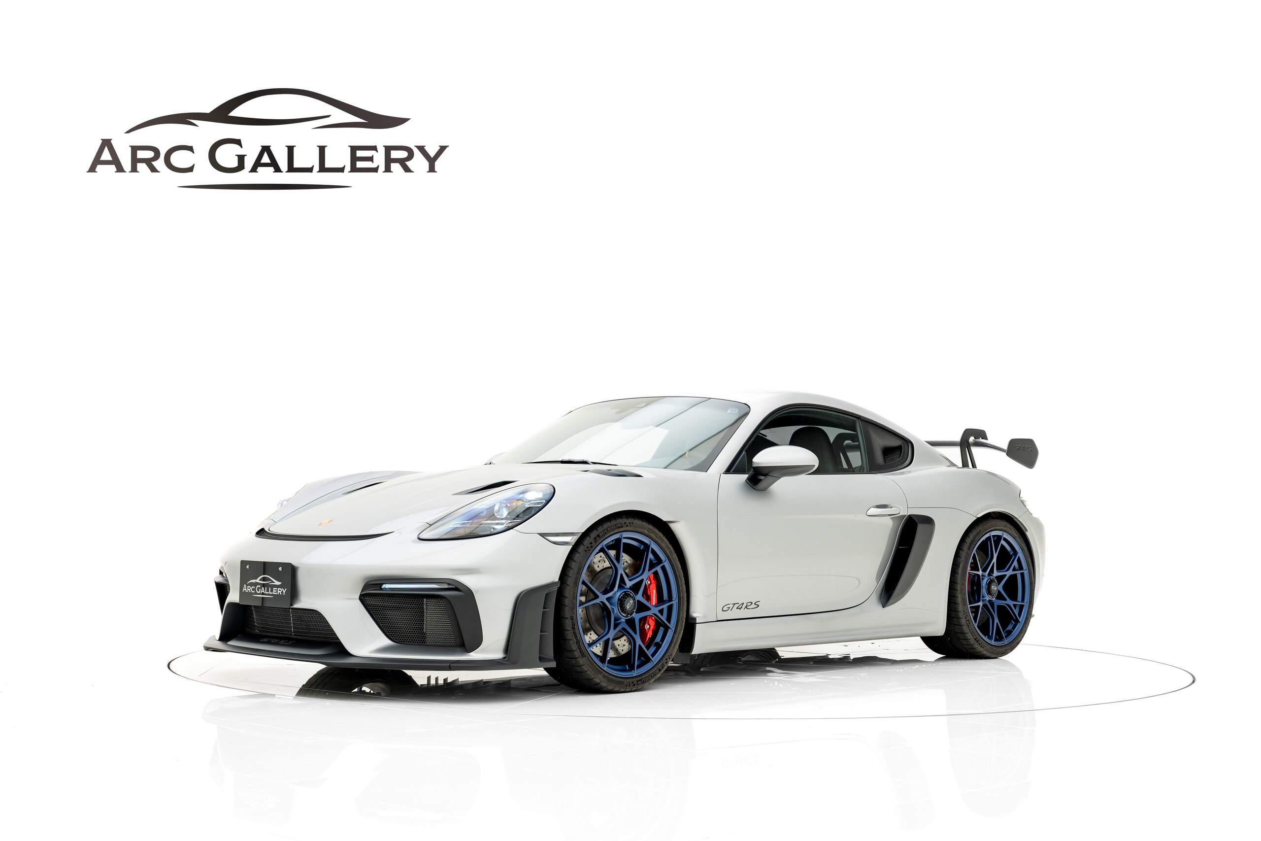 2022 Porsche 718 Cayman - ポルシェ 718ケイマン GT4 RS PDK 左ハンドル LEDヘッドライト(PDLS) アダプティブスポーツシートプラス(電動18Way) シートヒーター スポーツクロノパッケージ(ホワイトメーター) ホイールインディゴブルー塗装 ディープシーブルーベルト