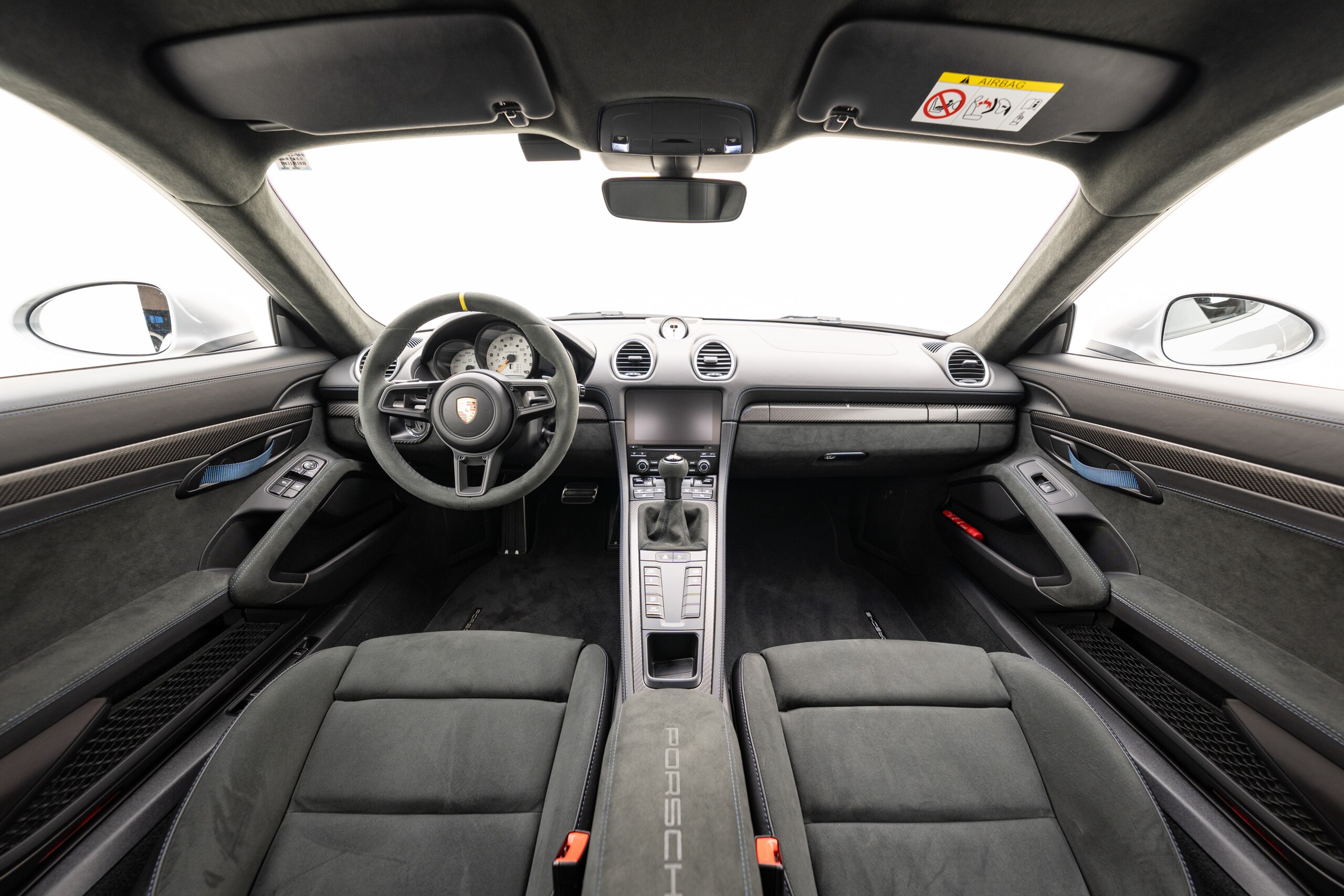 2022 Porsche 718 Cayman - ポルシェ 718ケイマン GT4 RS PDK 左ハンドル LEDヘッドライト(PDLS) アダプティブスポーツシートプラス(電動18Way) シートヒーター スポーツクロノパッケージ(ホワイトメーター) ホイールインディゴブルー塗装 ディープシーブルーベルト