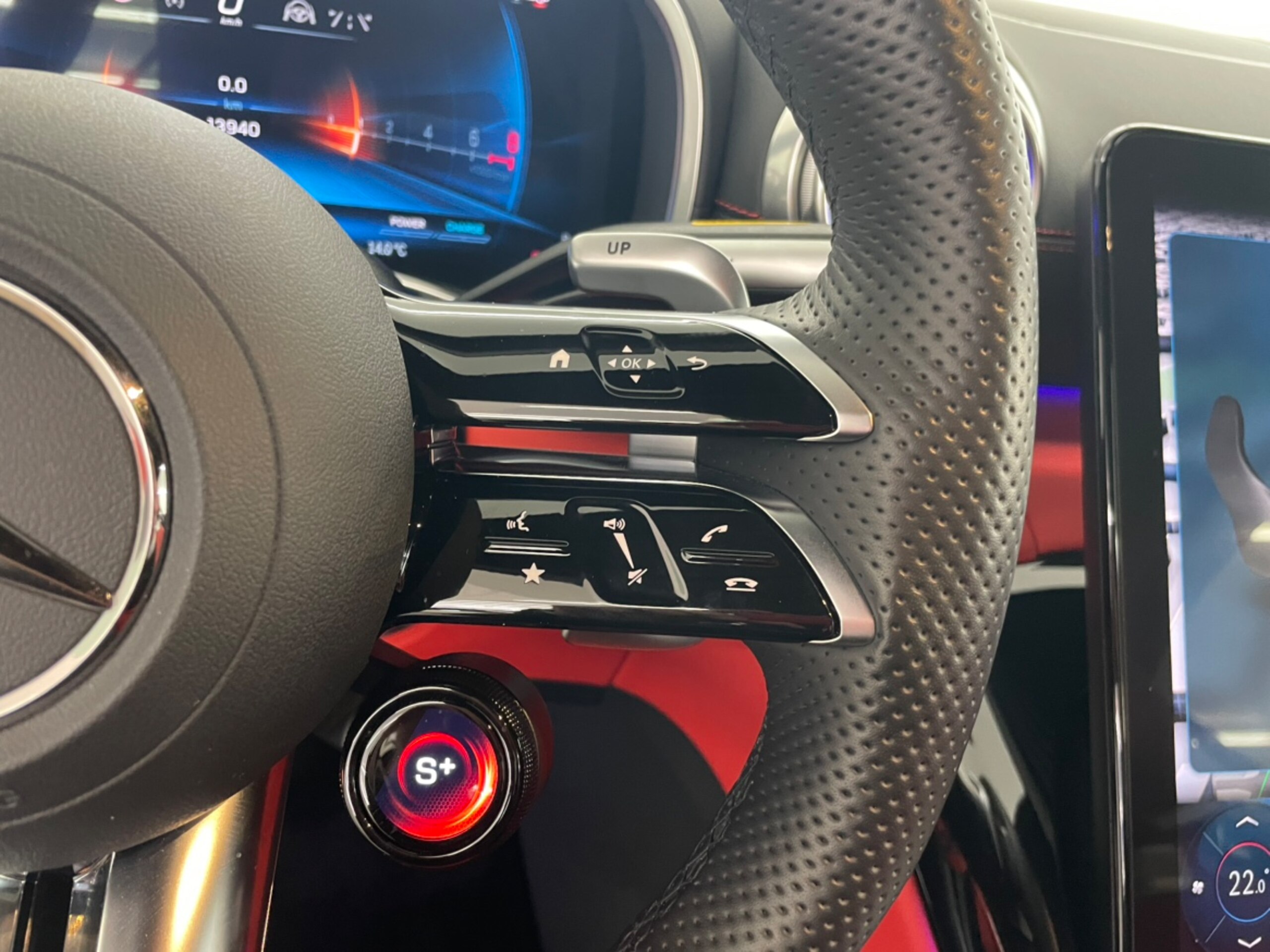 2023 Mercedes-AMG SLClass - メルセデスＡＭＧ SLクラス SL 43 (BSG搭載モデル) 赤レザーシート/イエローブレーキキャリパー/ステアリングホイールヒーター/ヘッドアップディスプレイ/360度カメラ/Burumesterサラウンドサウンドシステム/ヒーター付きベンチレーションシート/ドライブレコーダー