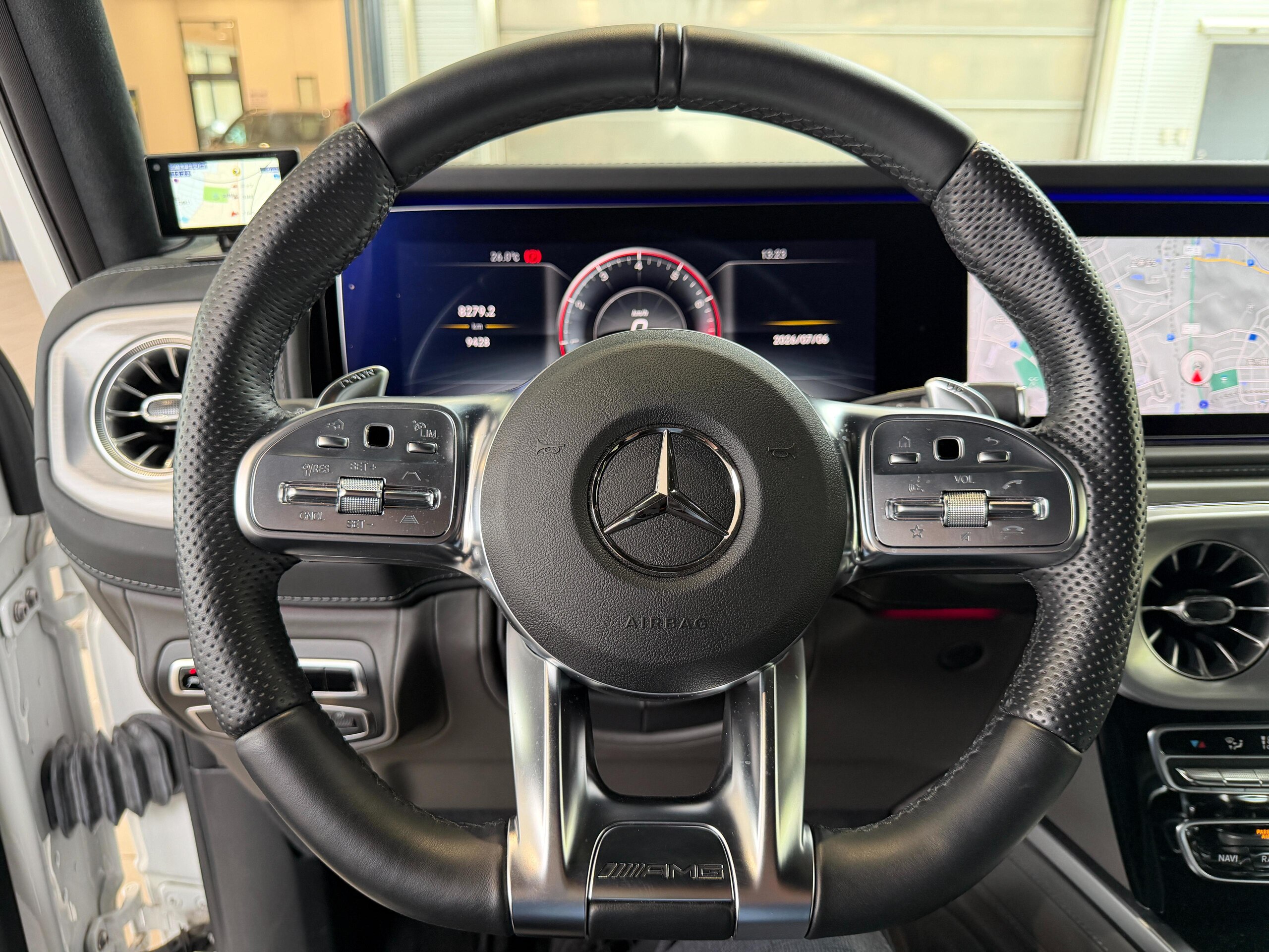 2022 Mercedes-AMG G-Class - メルセデスＡＭＧ Gクラス G63 4WD マヌファクトゥーアプログラム 21インチアルミホイール リラクゼーション機能 ナッパレザーシート エナジャイジングパッケージ 360度カメラ ブルメスター シートベンチレーター 認定中古車保証2年