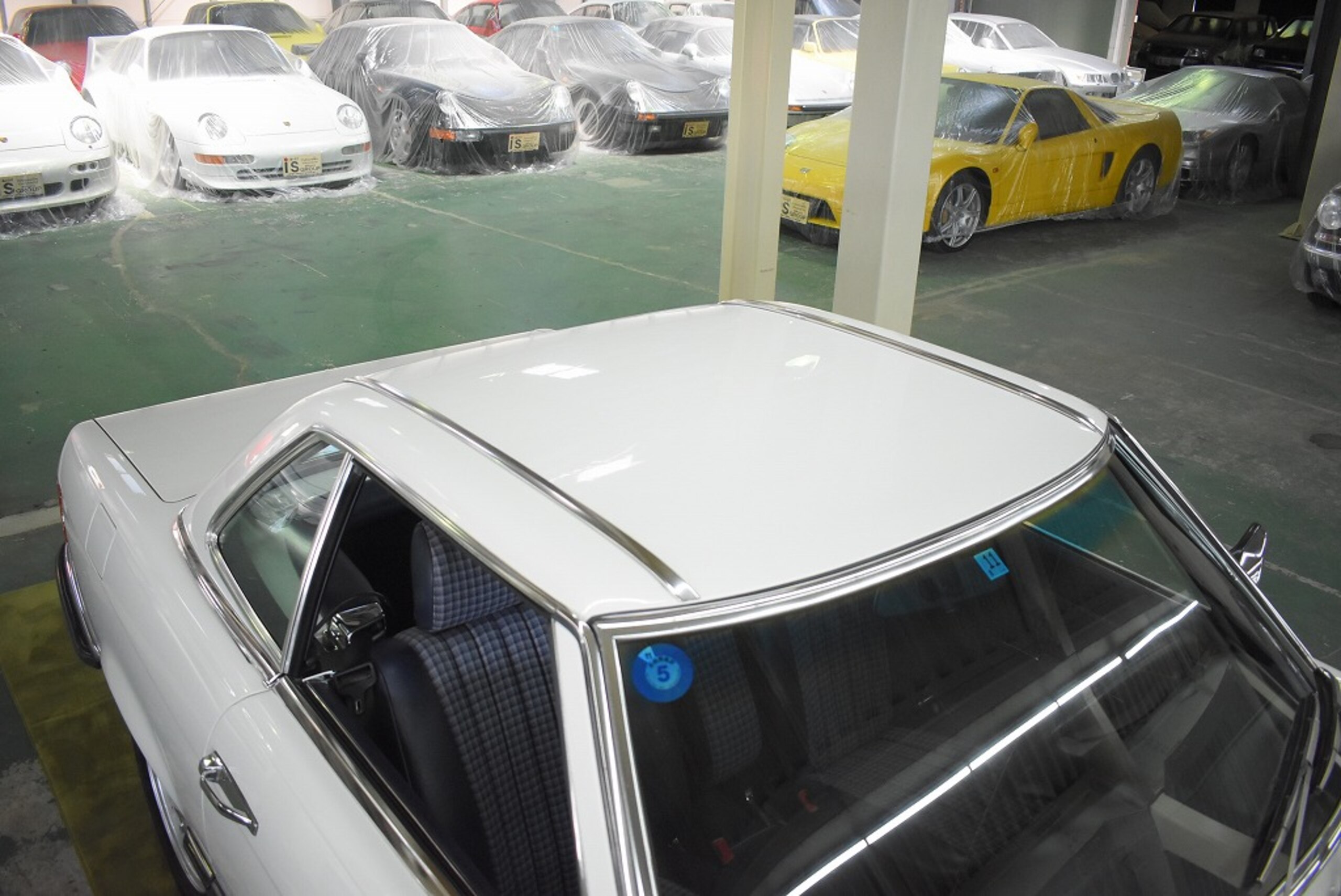 1984 Mercedes-Benz SLClass - メルセデス・ベンツ SLクラス 380SL 取説 ディ―ラー車 ハードトップ付 ガレージ保管 ネイビーソフトトップ 取説
