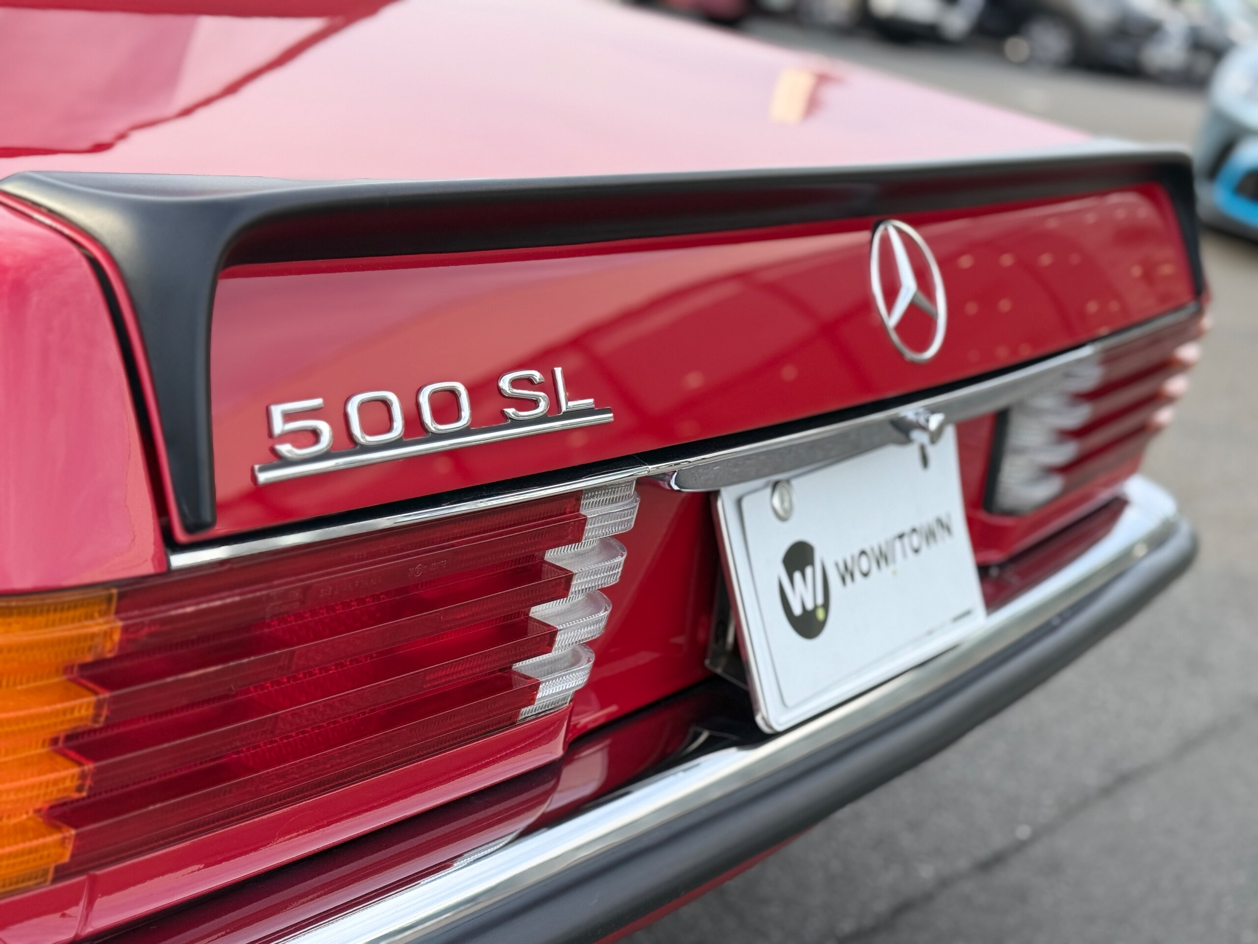 1986 Mercedes-Benz SLClass - メルセデス・ベンツ SLクラス 500SL 568シグナルレッド ポプラウッド・AMGtype1アルミホイール・ハードトップ付