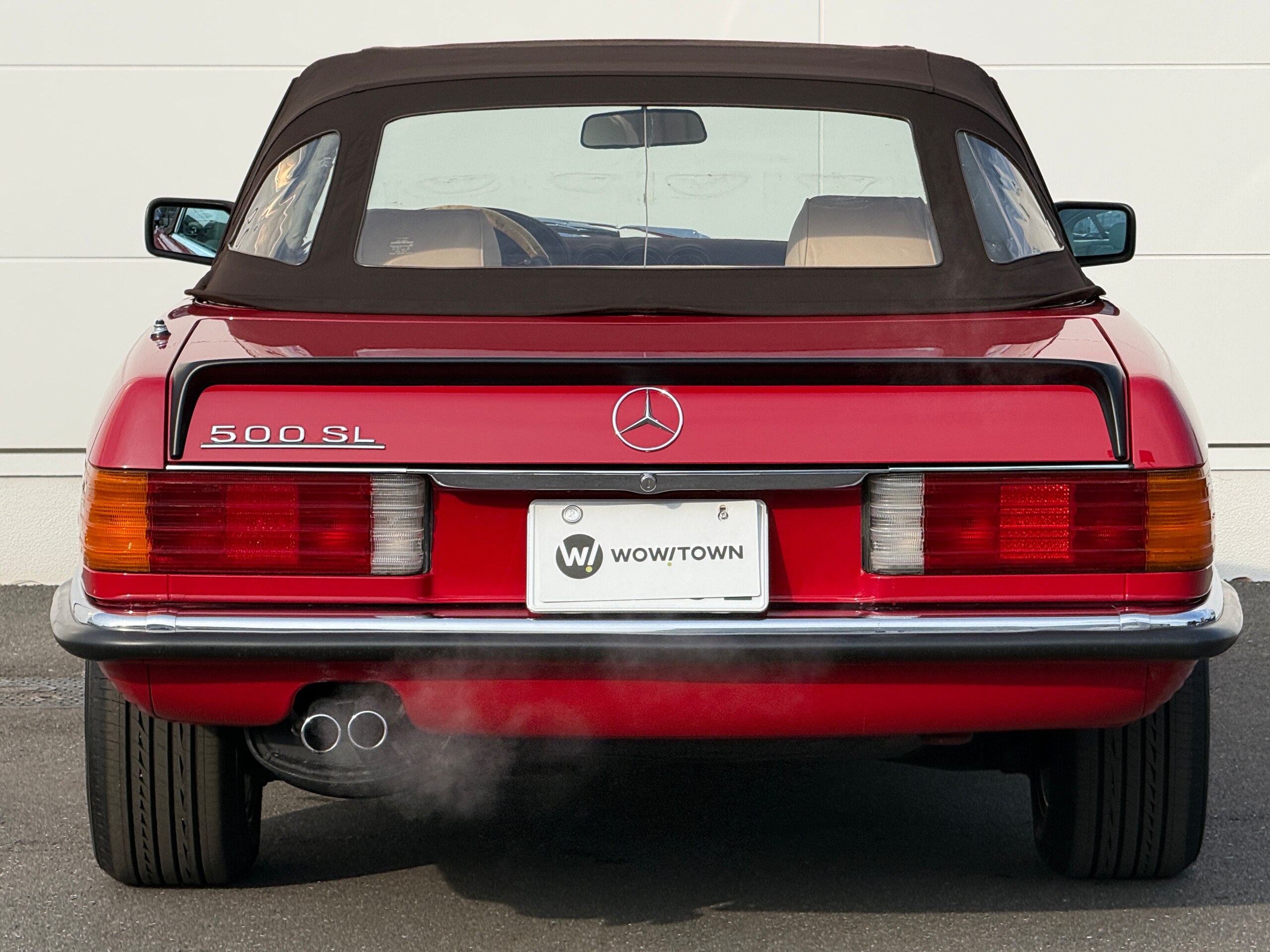1986 Mercedes-Benz SLClass - メルセデス・ベンツ SLクラス 500SL 568シグナルレッド ポプラウッド・AMGtype1アルミホイール・ハードトップ付
