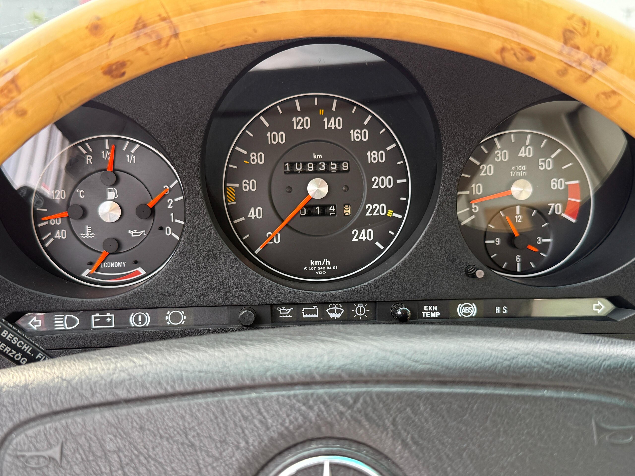 1986 Mercedes-Benz SLClass - メルセデス・ベンツ SLクラス 500SL 568シグナルレッド ポプラウッド・AMGtype1アルミホイール・ハードトップ付