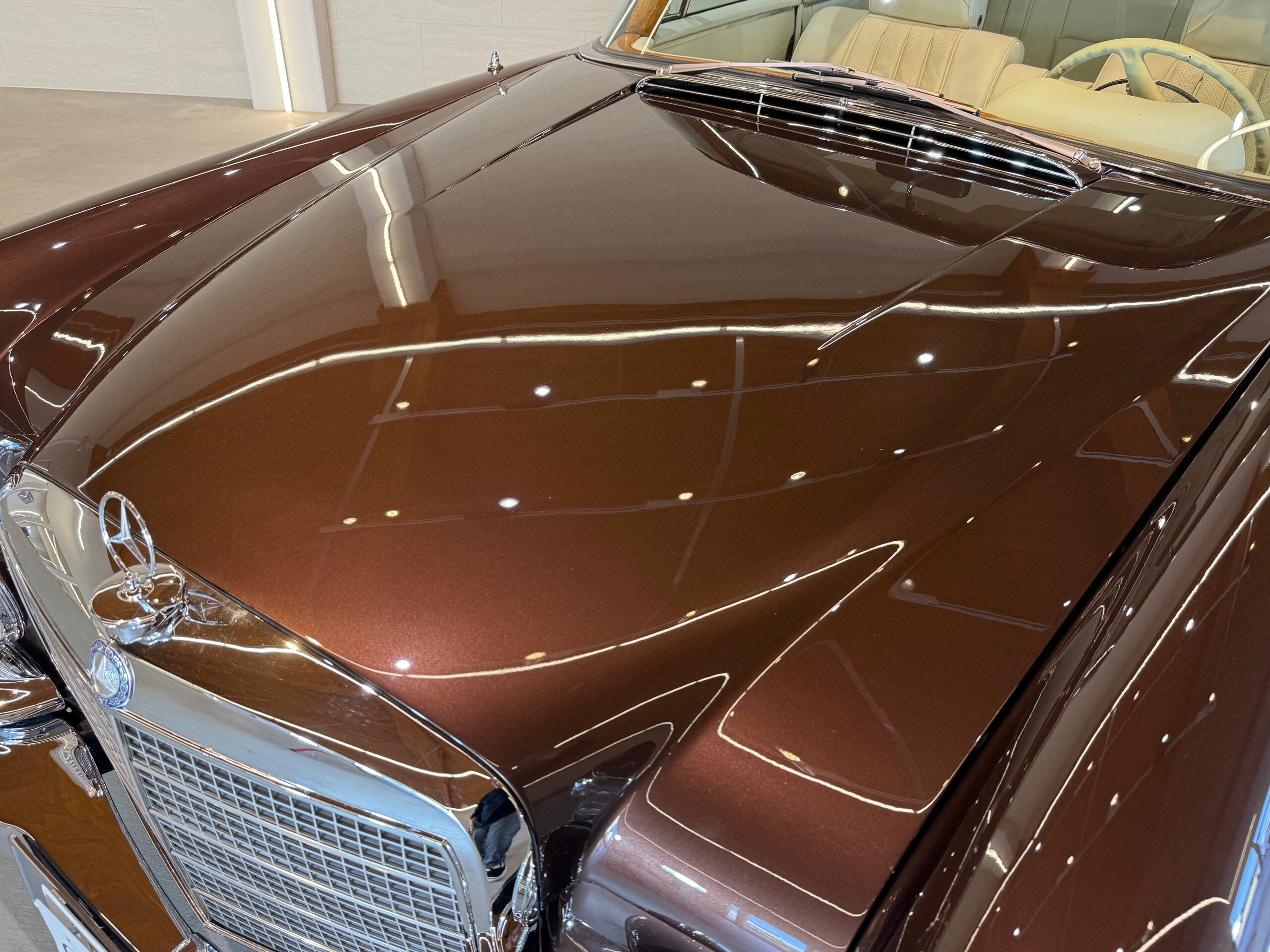 1989 Mercedes-Benz 280SE 3.5coupe - メルセデス・ベンツ 280SE 3.5coupe 280SE 1969 レストア車 ホワイトインテリア エアコン パワーステアリング SR ミシュランクラシックタイヤ リクロームメッキ