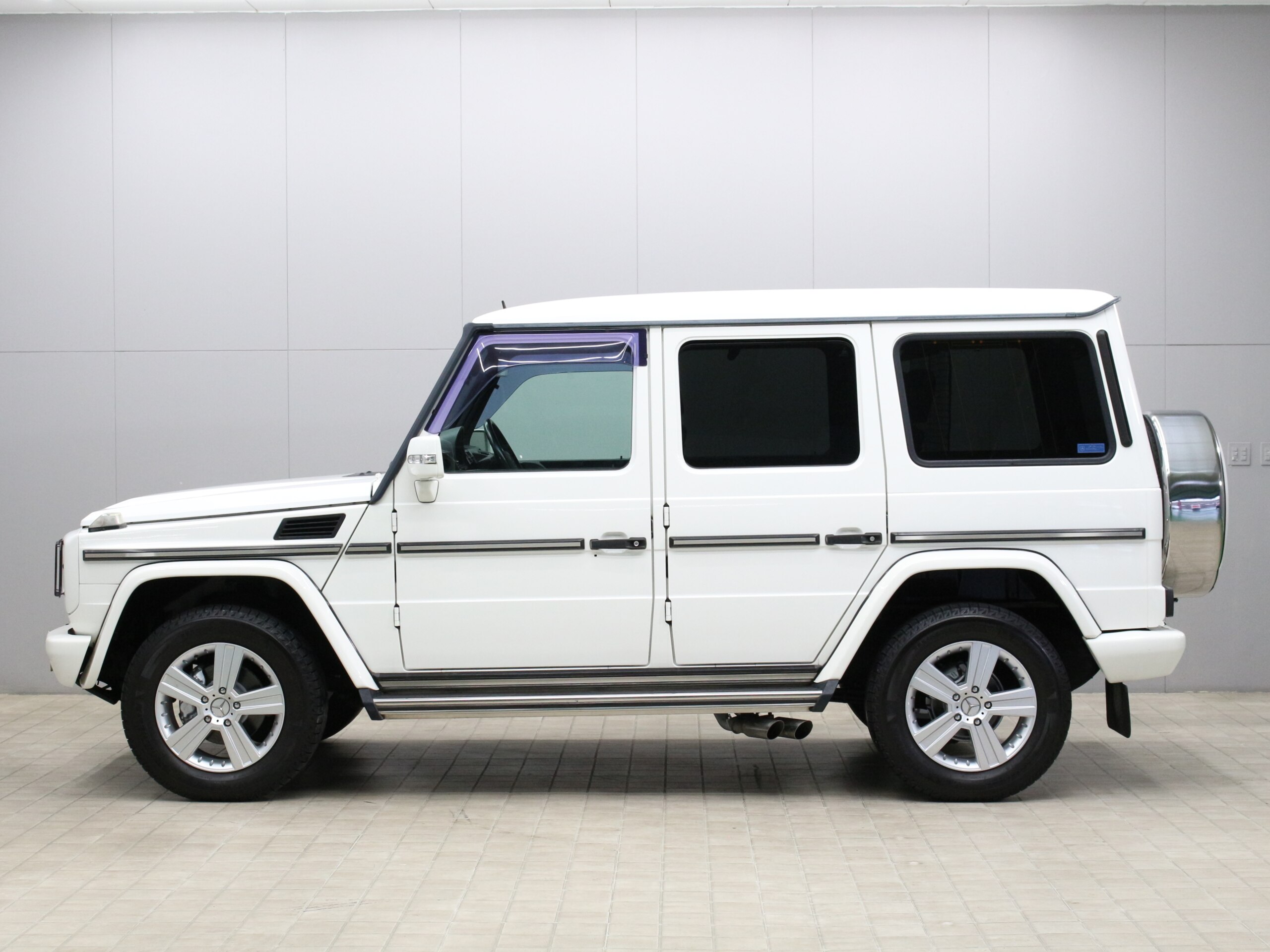 2002 Mercedes-Benz G-Class - メルセデス・ベンツ Gクラス G320L 4WD レザーシート シートヒーター サンルーフ 18インチAW 社外マフラー デジタルインナーミラー ドラレコ