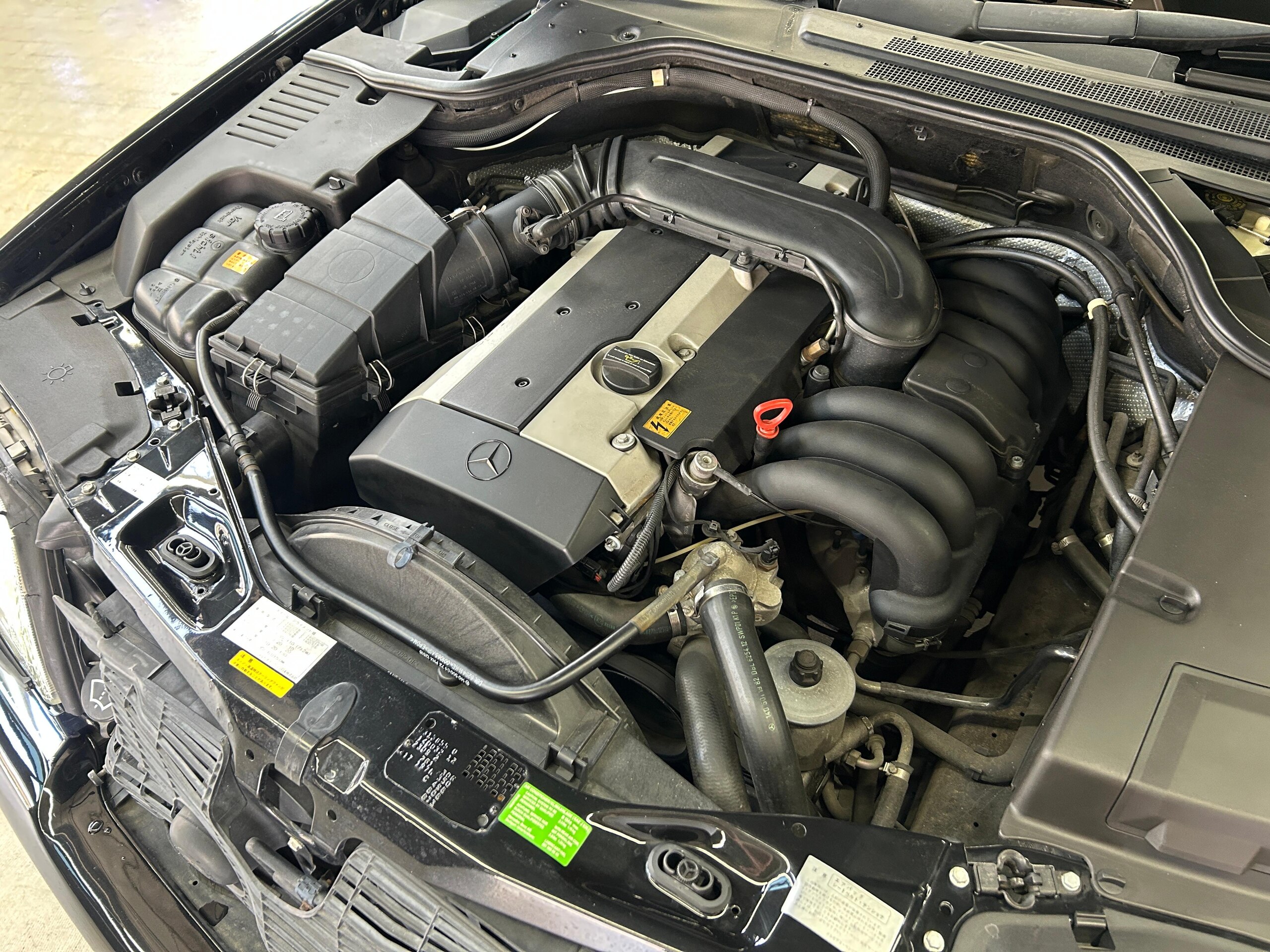 1998 Mercedes-Benz S-Class - メルセデス・ベンツ Sクラス S320 最終モデル 黒本革シート ロリンザー20インチAW フルエアロ ディーラー記録 ウッドコンビハンドル パワーシート ローダウン クルーズコントロール 同色全塗装