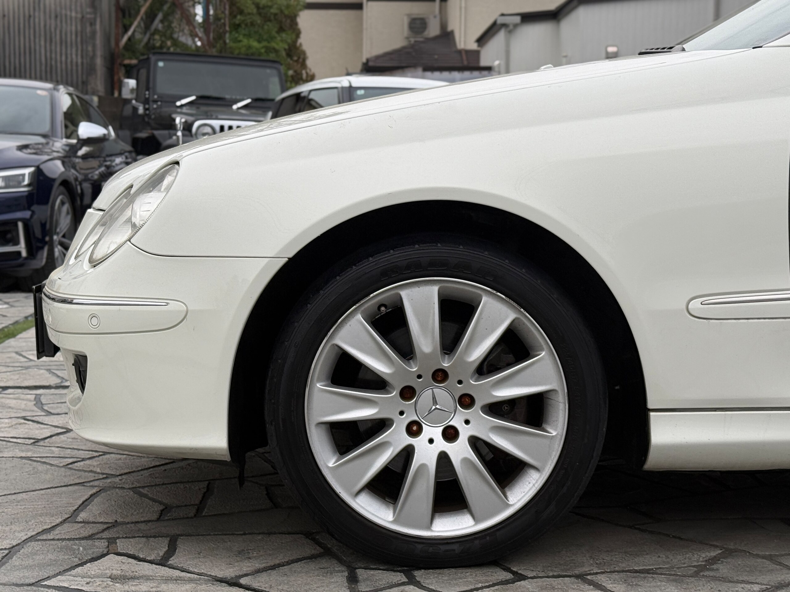 2007 Mercedes-Benz CLKClass Cabriolet - メルセデス・ベンツ CLKクラスカブリオレ CLK350カブリオレ 左ハンドルディーラー車ブラックインテリアレザーシートパワーシートキーレス純正アルミホイール純正カーナビ