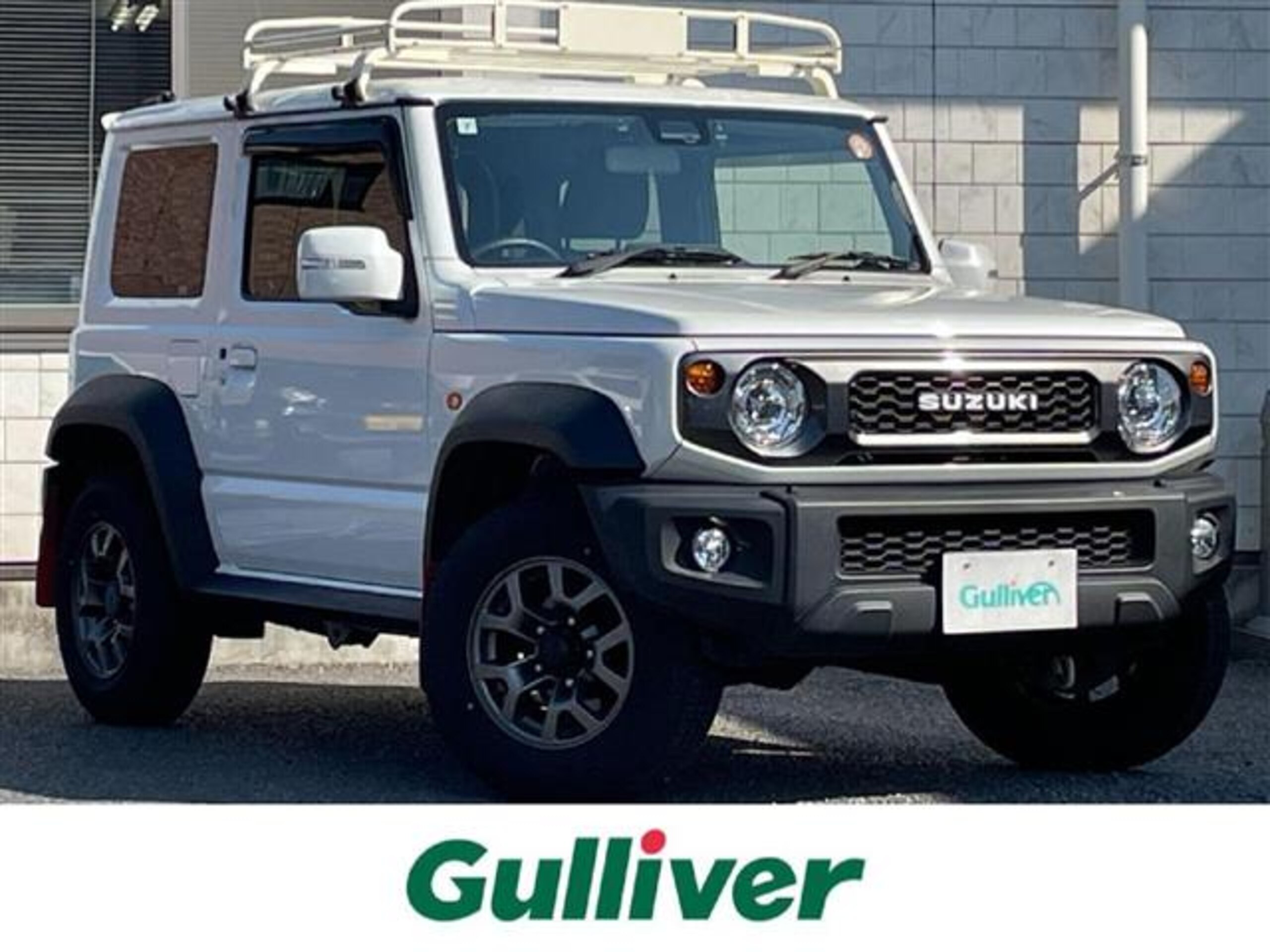 2021 Suzuki Jimny Sierra - スズキ ジムニーシエラ 1.5 JC 4WD ワンオーナー/社外フロントグリル/ルーフキャリア/赤色マットガード/純正8インチナビ/デュアルセンサーブレーキ/車線逸脱警報/クルーズコントロール/ヒルディセントコントロール/シートヒーター