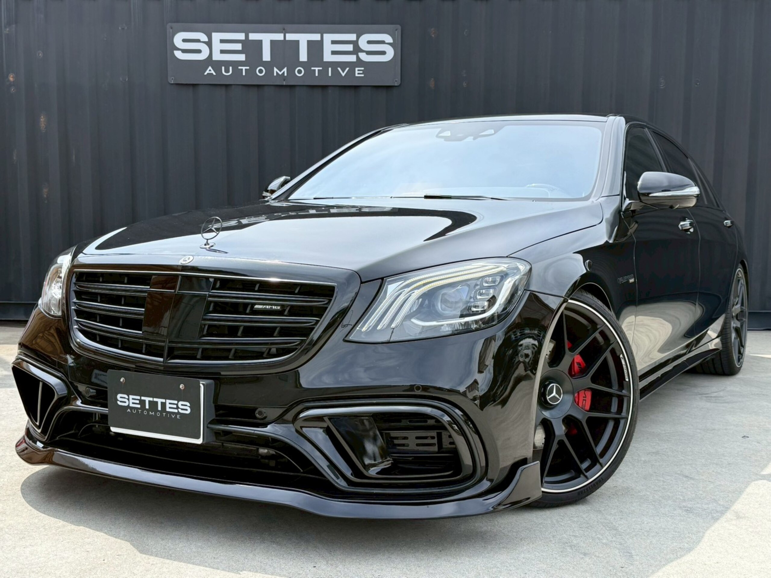 2014 Mercedes-Benz S-Class - メルセデス・ベンツ Sクラス S550 ロング 後期S63仕様 カーボンリップ ダクト ディフューザー トランクスポイラー ローダウン アンビエント連動AC 3Dツイータ―