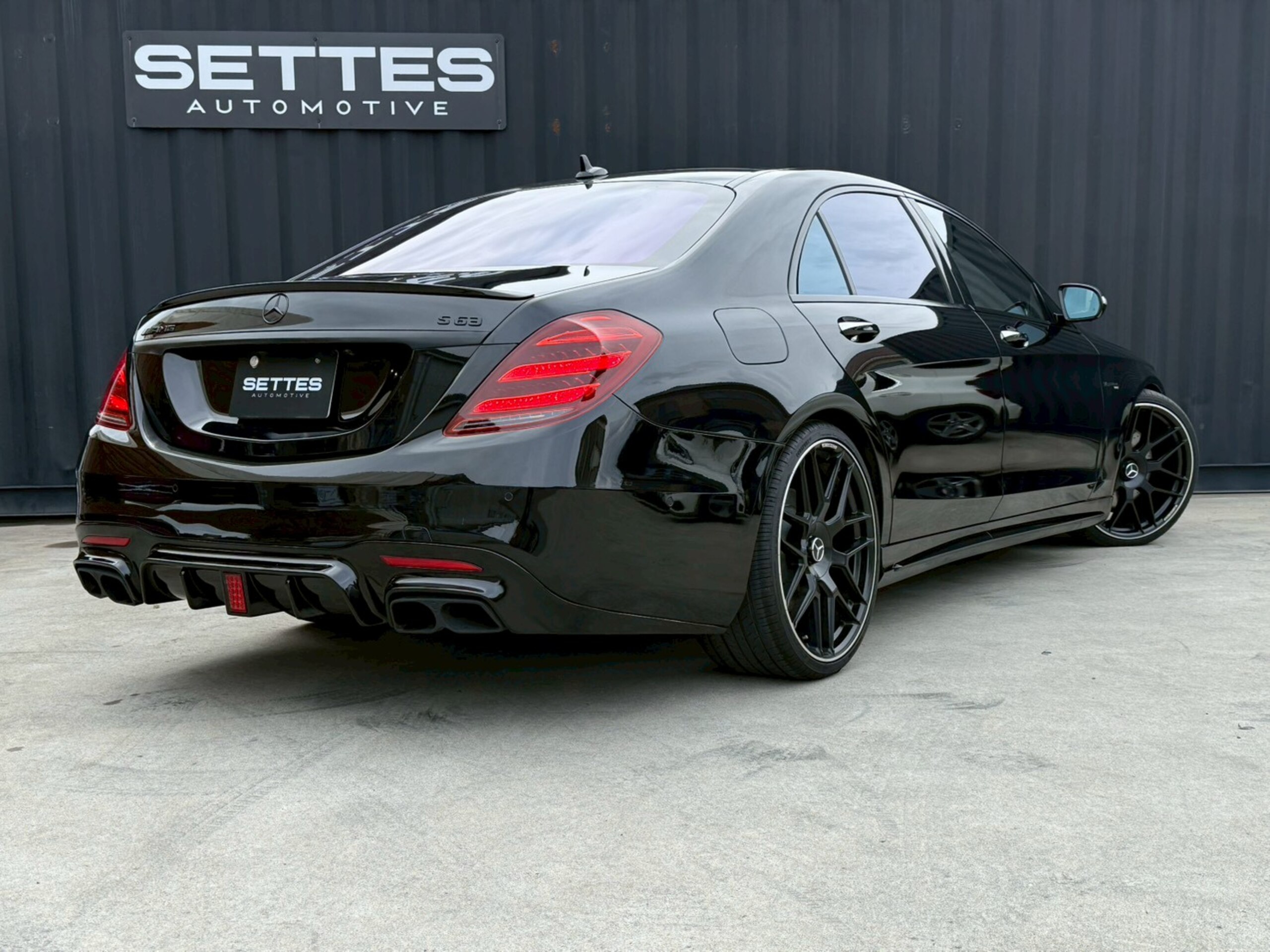 2014 Mercedes-Benz S-Class - メルセデス・ベンツ Sクラス S550 ロング 後期S63仕様 カーボンリップ ダクト ディフューザー トランクスポイラー ローダウン アンビエント連動AC 3Dツイータ―