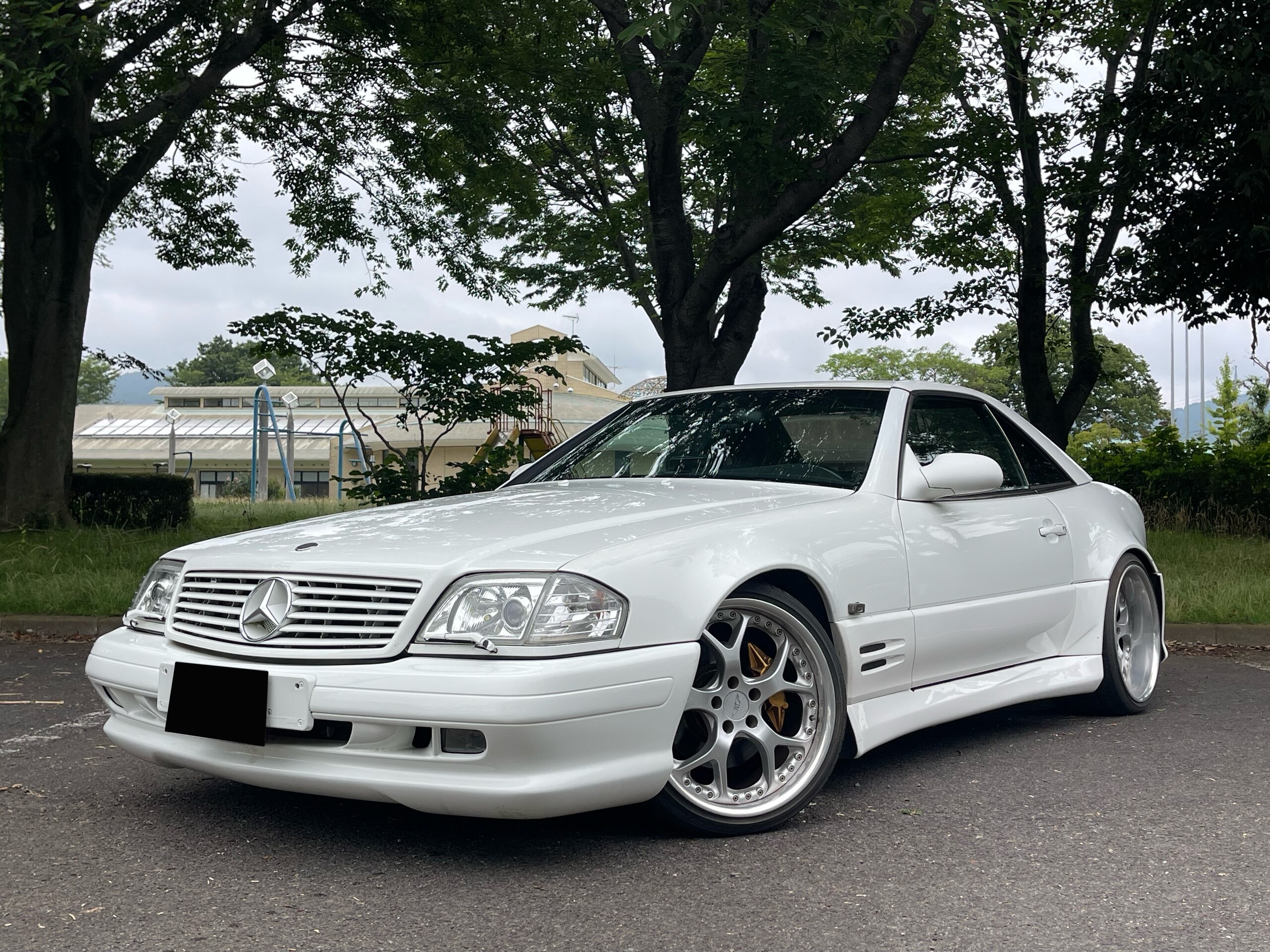 1995 Mercedes-Benz SLClass - メルセデス・ベンツ SLクラス SL500 VITTコンプリートカー/陸事公認済/VITT19インチAW/マフラー/シート張替/VITTスピードメーター/ハードトップ&ホロ/エアコン/社外ナビ/レザーシート