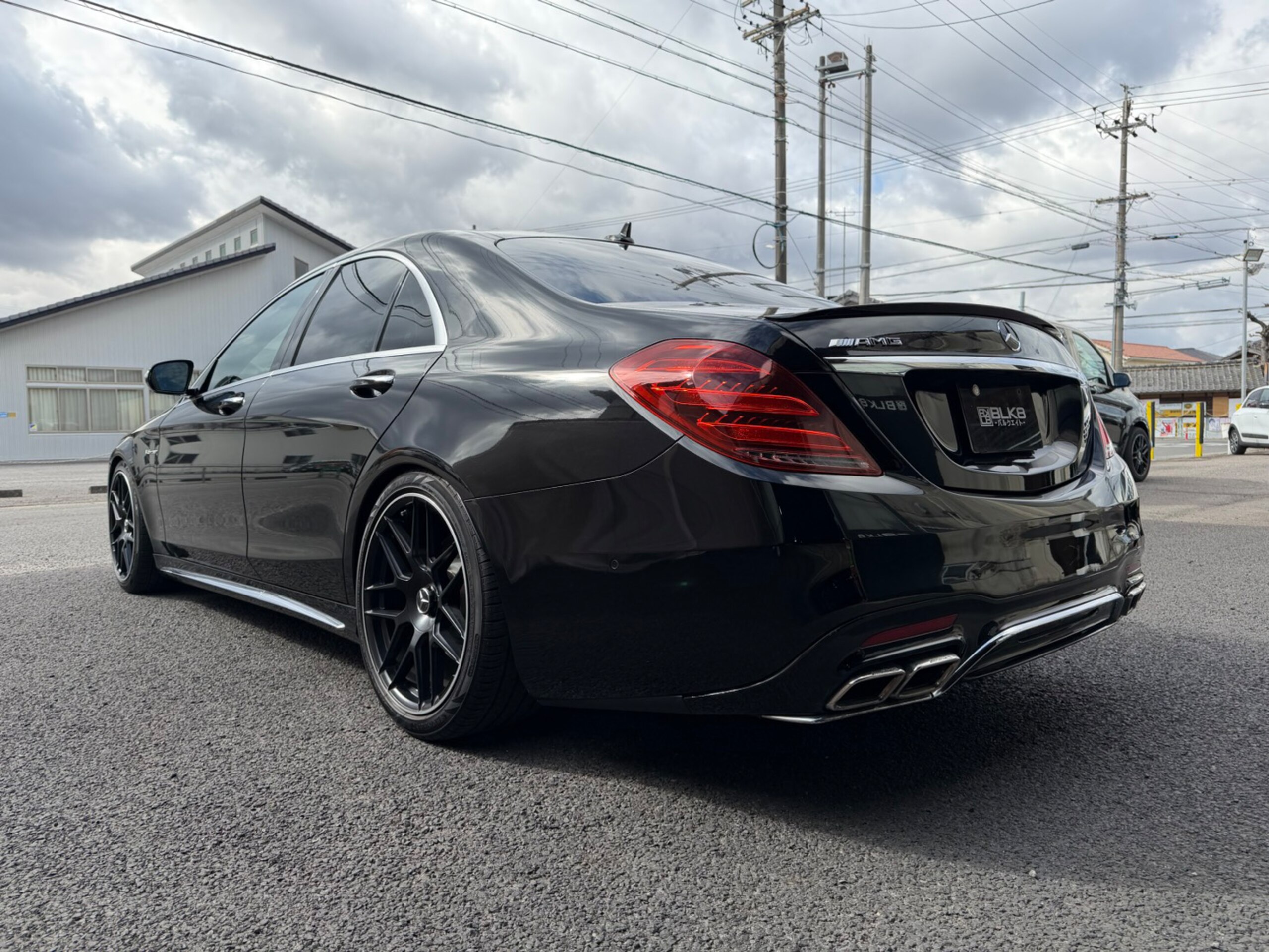 2015 Mercedes-Benz S-Class - メルセデス・ベンツ Sクラス S400 h エクスクルーシブ AMGライン 正規ディーラー車 2WD ラグジュアリーPKG サンルーフ 後期AMG S63仕様 シーケンシャルウインカー 革シート 電動リアゲート シートヒーター ドラレコ レーダー探知 バックカメラ ETC エアバック